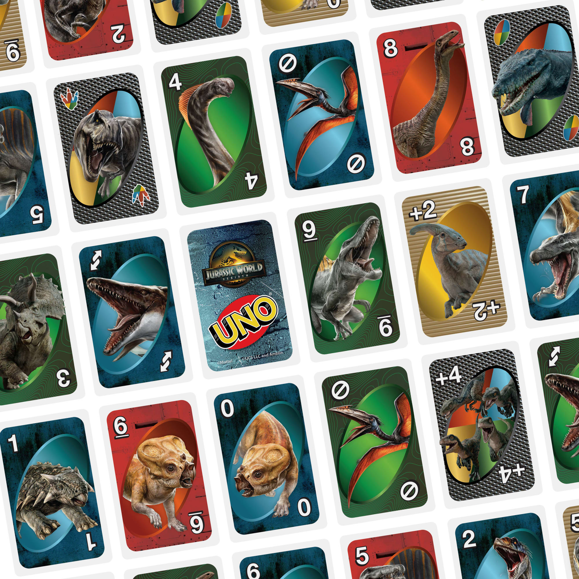 UNO Juego de Cartas Jurassic World Rebirth - Image 4
