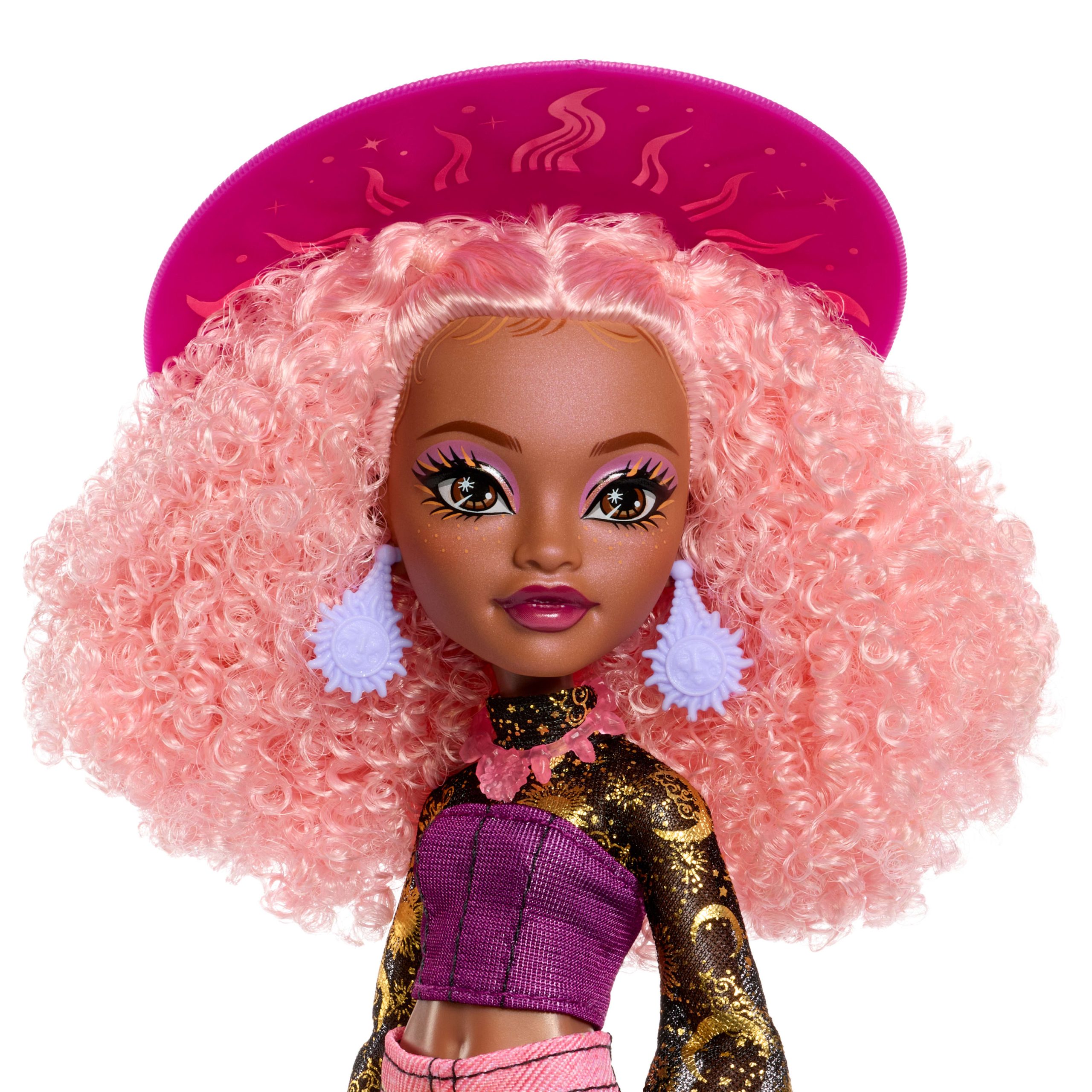 Moonspell Magic By Monster High Rae Lumina Fashion Doll. Sun Witch With Accessories - Image 4