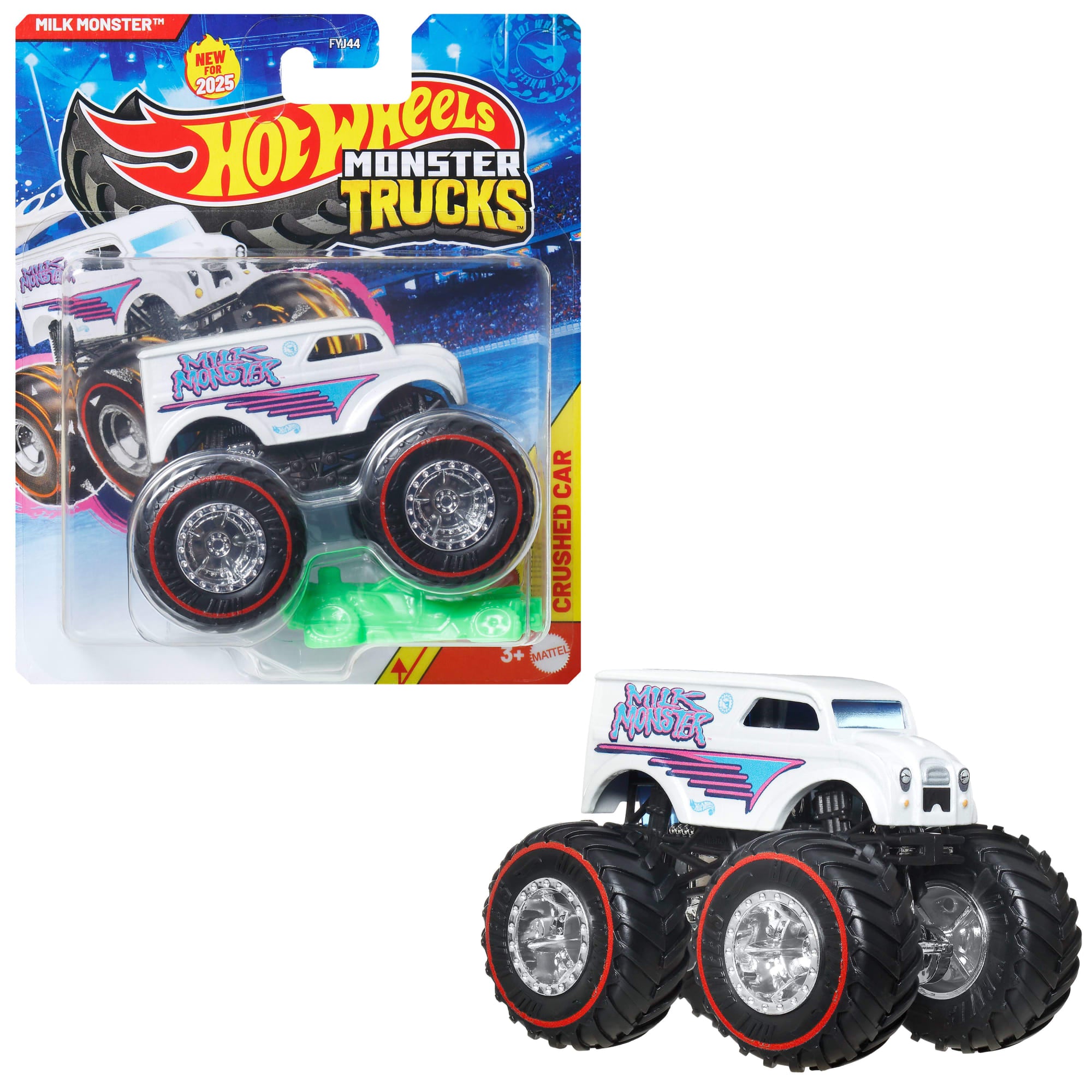 Hot Wheels Monster Trucks Vehículo de Juguete Auto Sorpresa Escala 1:64 - Image 6