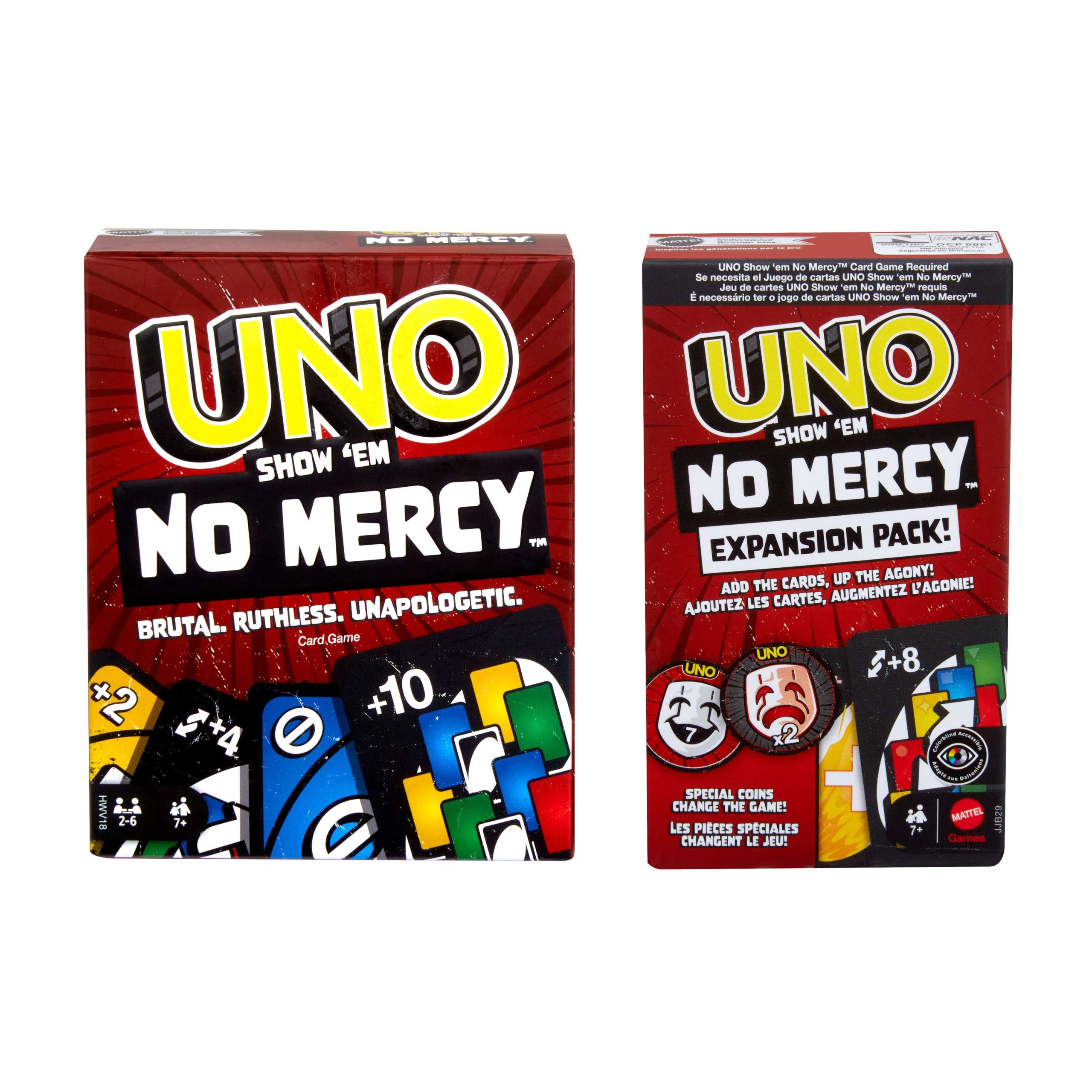 UNO Extensions Juego de Mesa uno paquete de expansion no mercy - Image 5