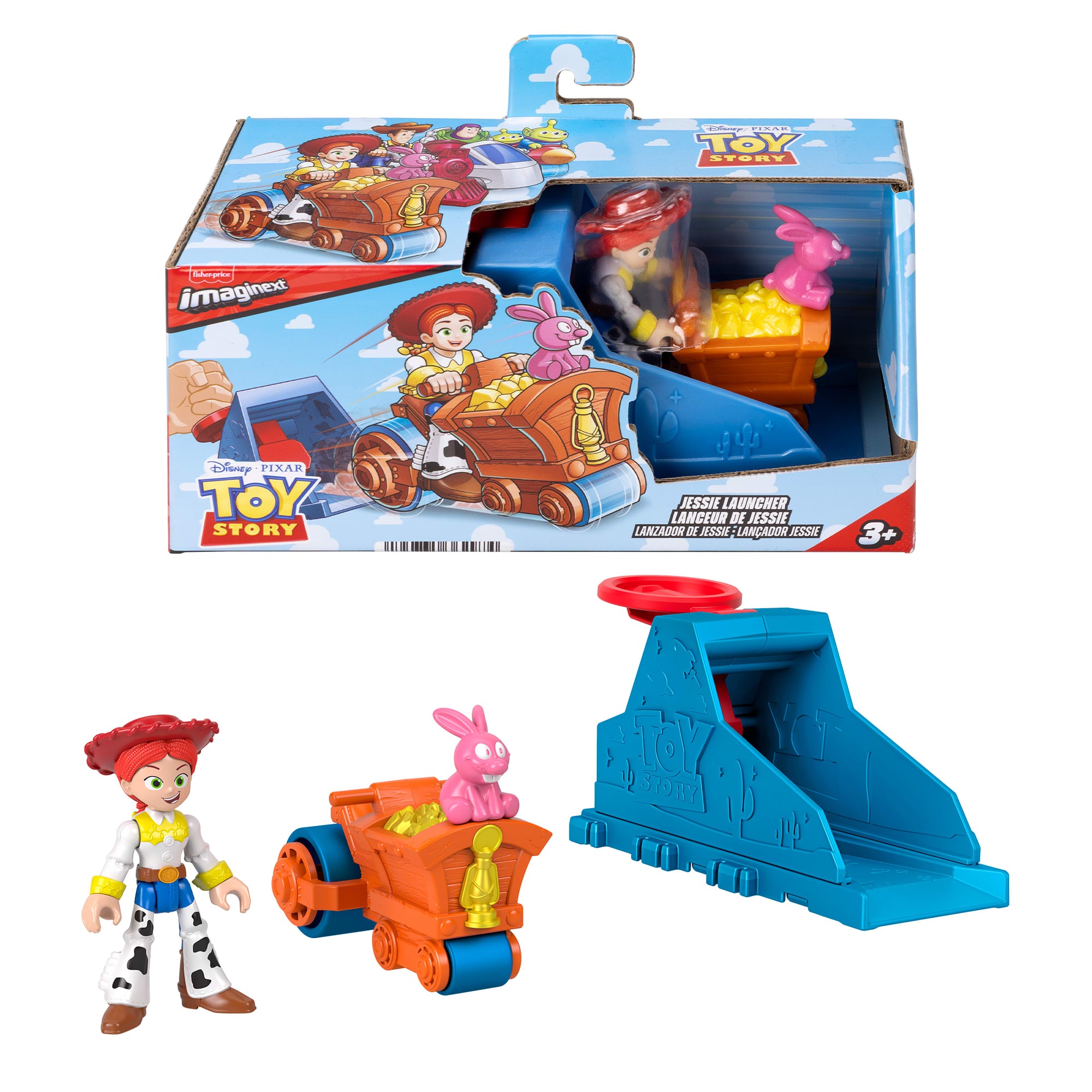 Fisher-Price Launcher Set With Jesse Figure. inspired By Disney And Pixar Toy Story