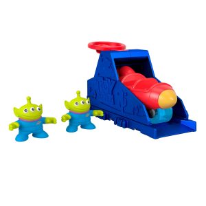 Imaginext Launcher Set With Alien Figures. inspired By Disney And Pixar Toy Story