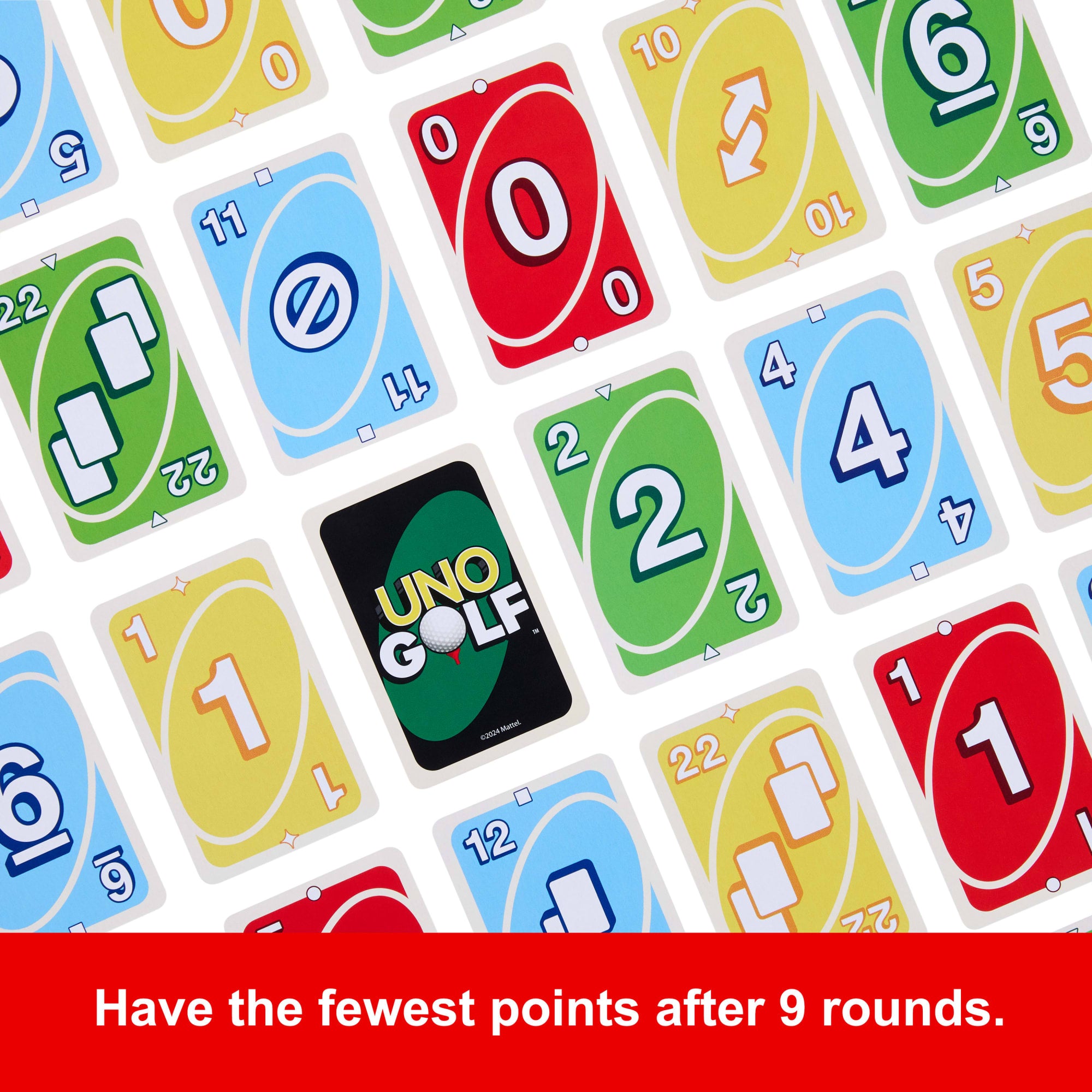 UNO Golf Card Game For Kid. Adult & Family Nights. Parties & Travel. includes 112 Cards - Image 3