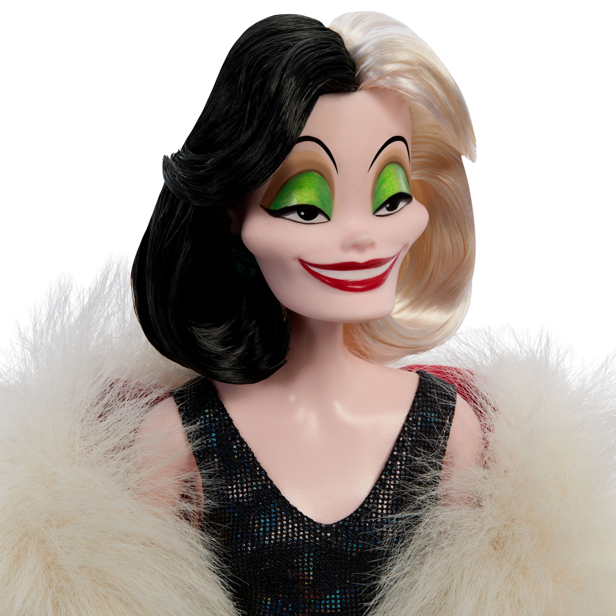 Disney Collector Cruella De Vil Collectible Villains Fashion Doll in Signature Look With 1 Accessory - Image 3