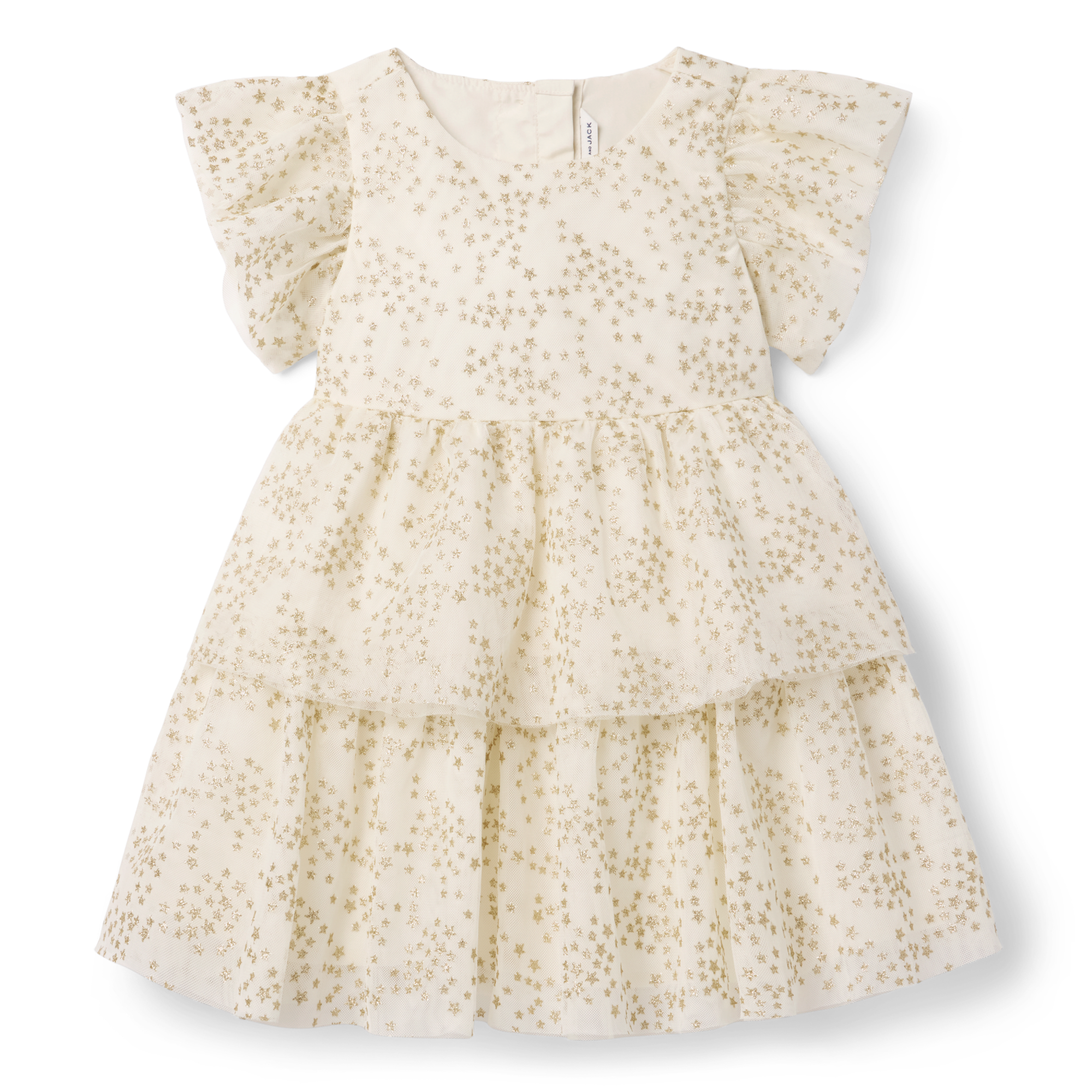 American Girl® x Janie and Jack Sparkly Cream Celebration Dress for Little Girls & Girls - Image 6