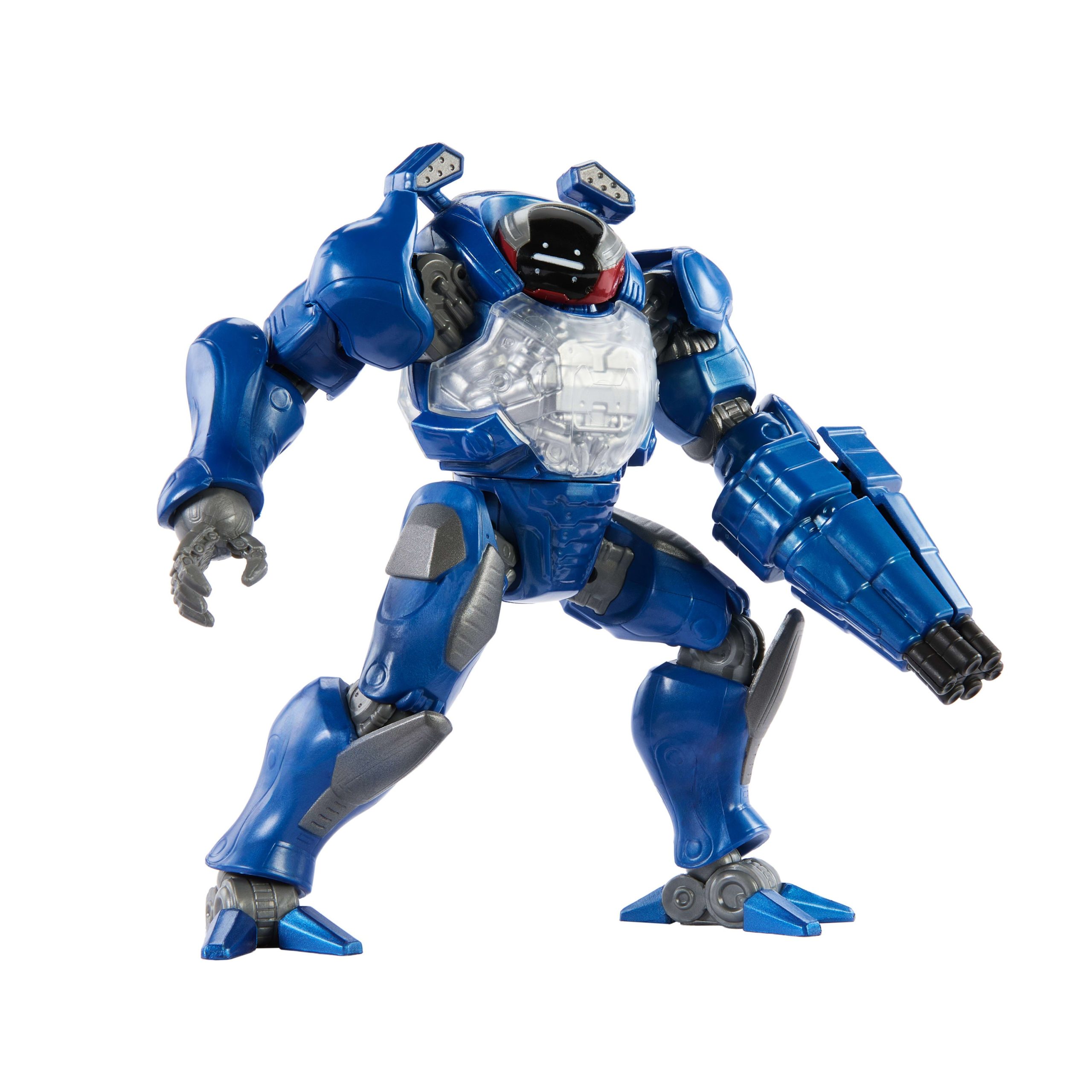 Masters Of The Universe Combat Ready Roboto Figure Toy. 5.5 Inch Twist & Release Quick Draw - Image 6
