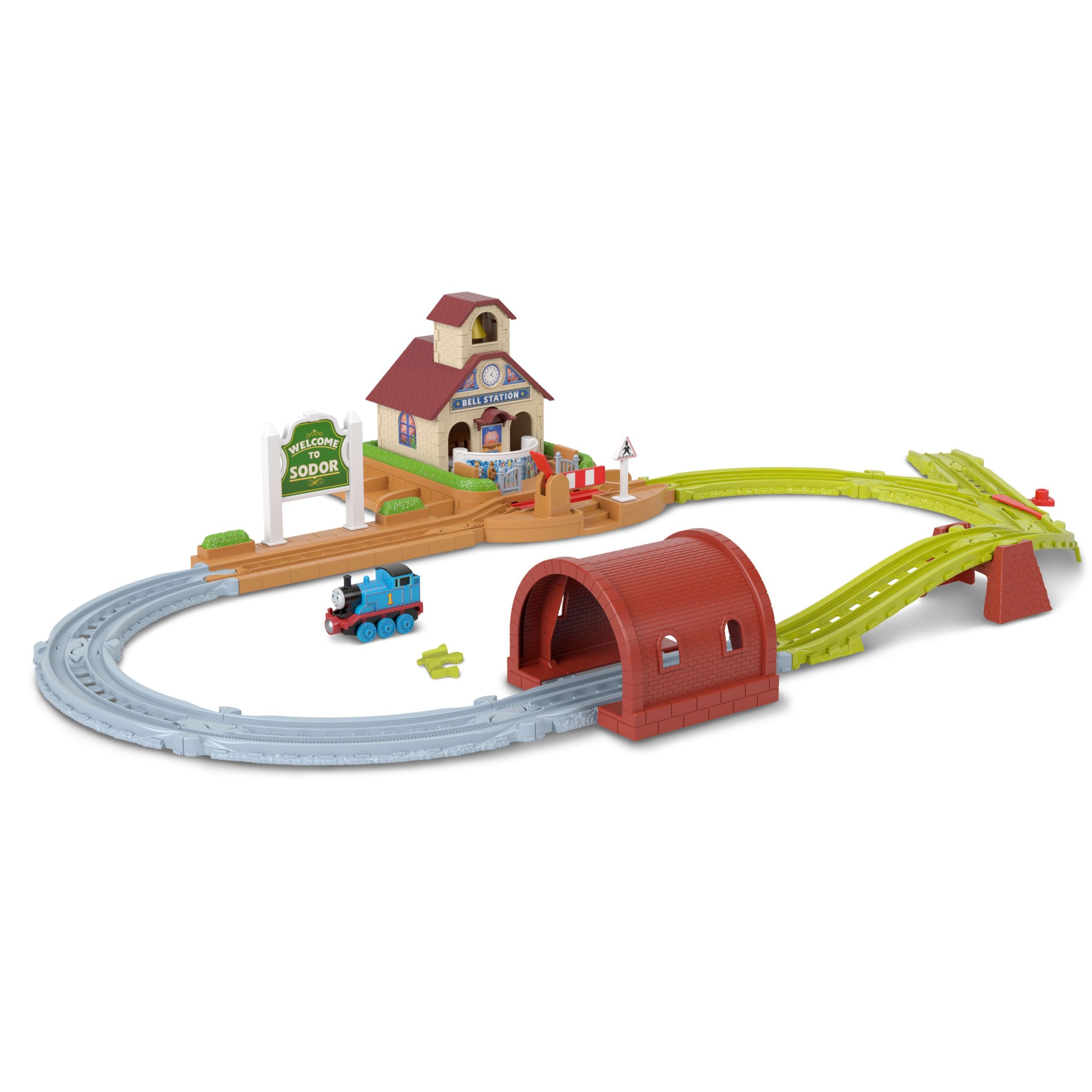 Thomas e Seus Amigos Pista de Brinquedo Estação Bell – Conjunto de Trem - Image 2
