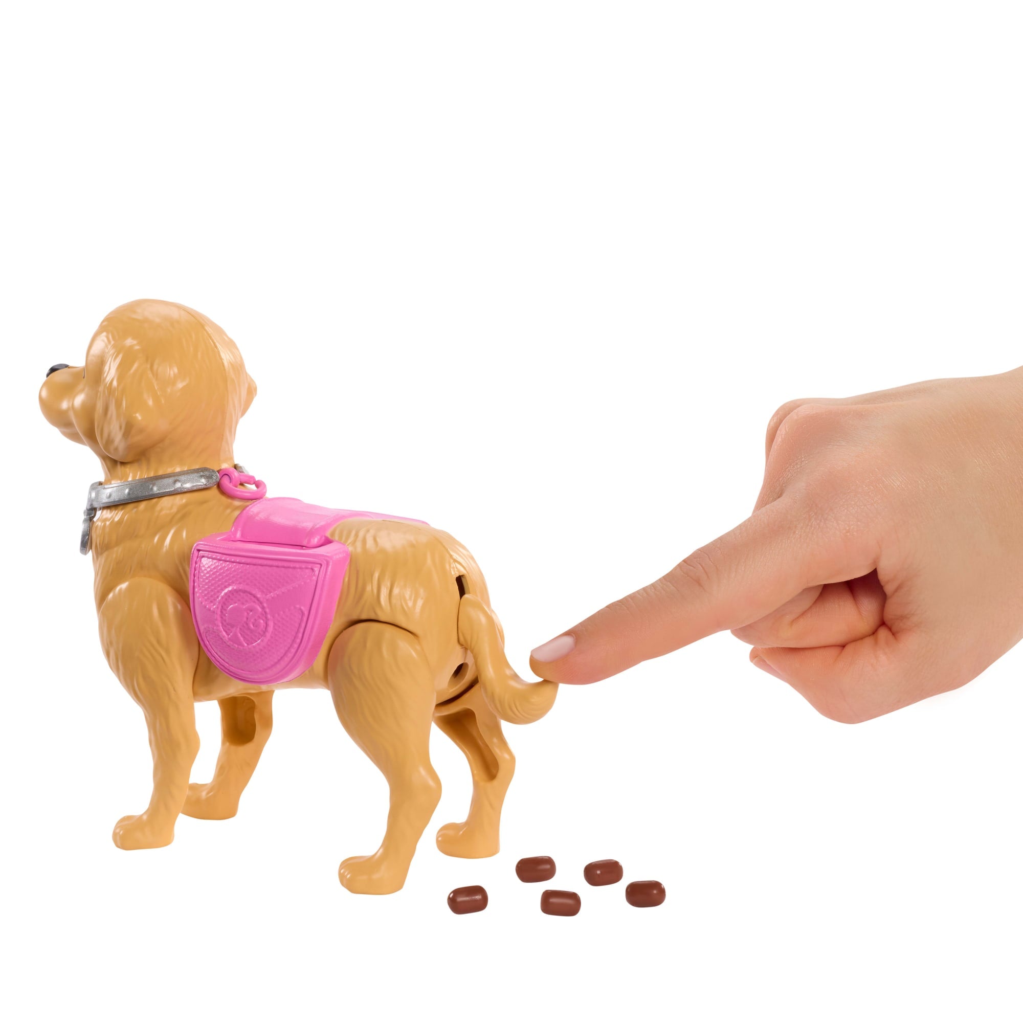 Barbie Malibu Walk & Potty Pup Toy Set. includes Doll. Walking Pet Dog With Potty Feature. & Accessories - Image 3