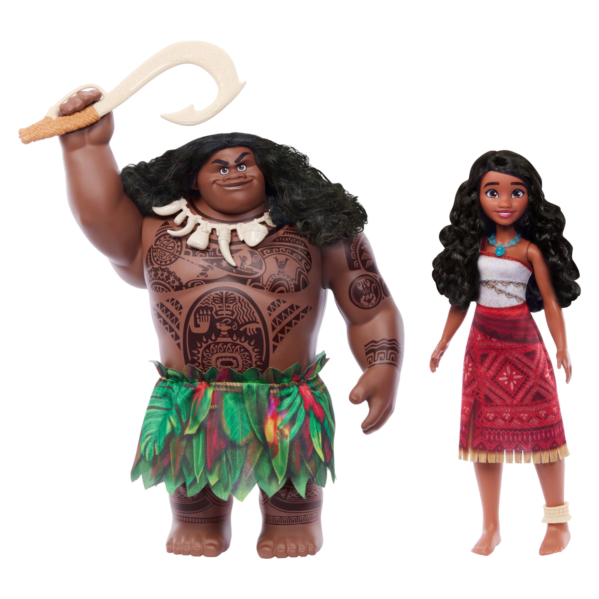 Disney Moana 2 Moana & Maui Voyager Set With 2 Fashion Dolls & 4 Accessories. inspired By The Movie - Image 5
