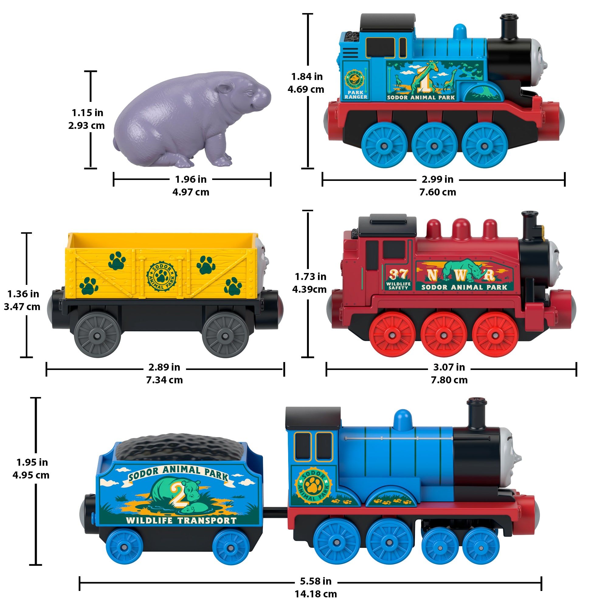 Thomas & Friends By Fisher Price Sodor Animal Park Die-Cast Multipack - Image 2