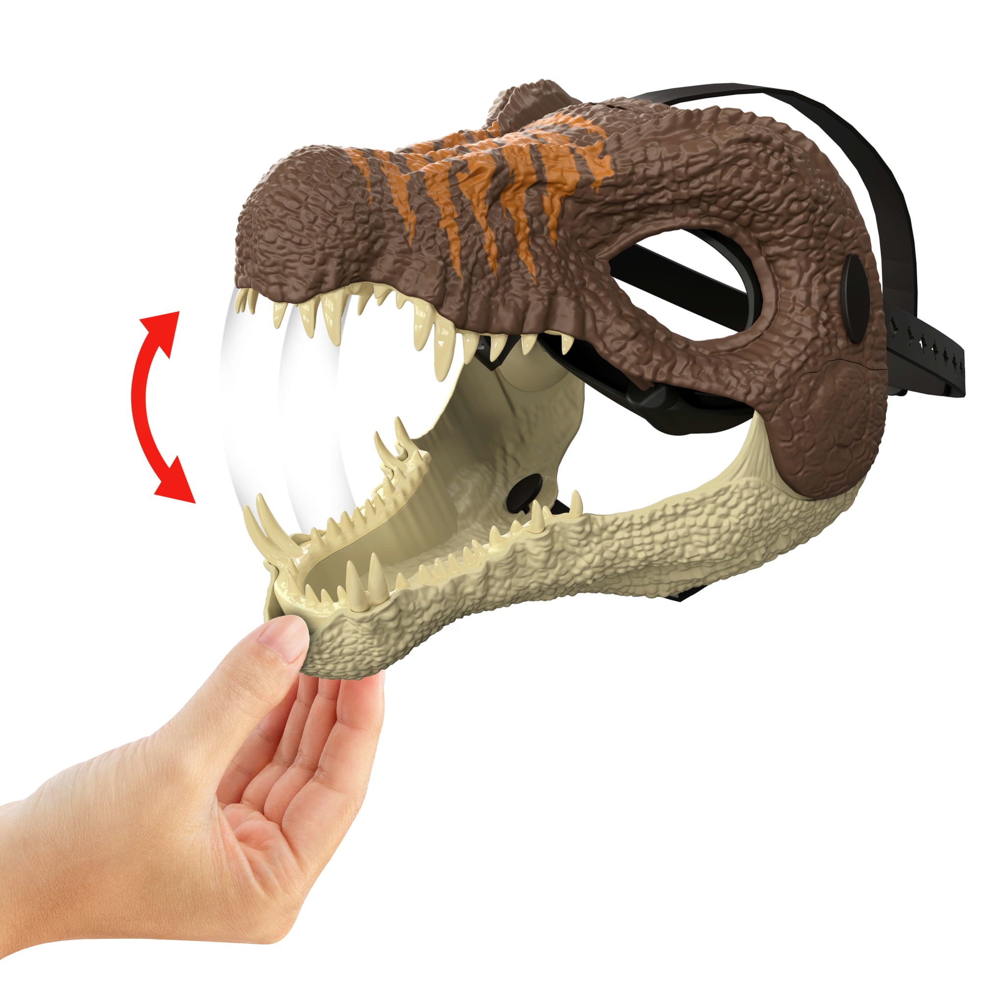 Jurassic World Rebirth Spinosaurus Dinosaur Mask. Role-Play Head Wear. Movie-Inspired Costume Gear - Image 3