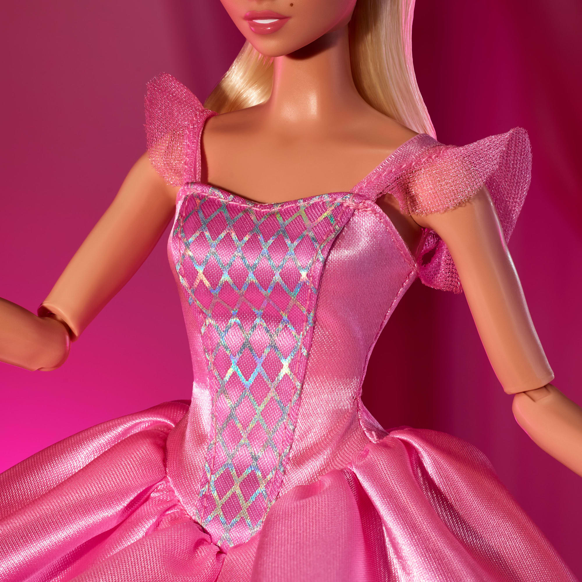 Barbie Signature Ballet Wishes Doll. Collectible Fashion Doll in Satiny. Pink Tutu - Image 4