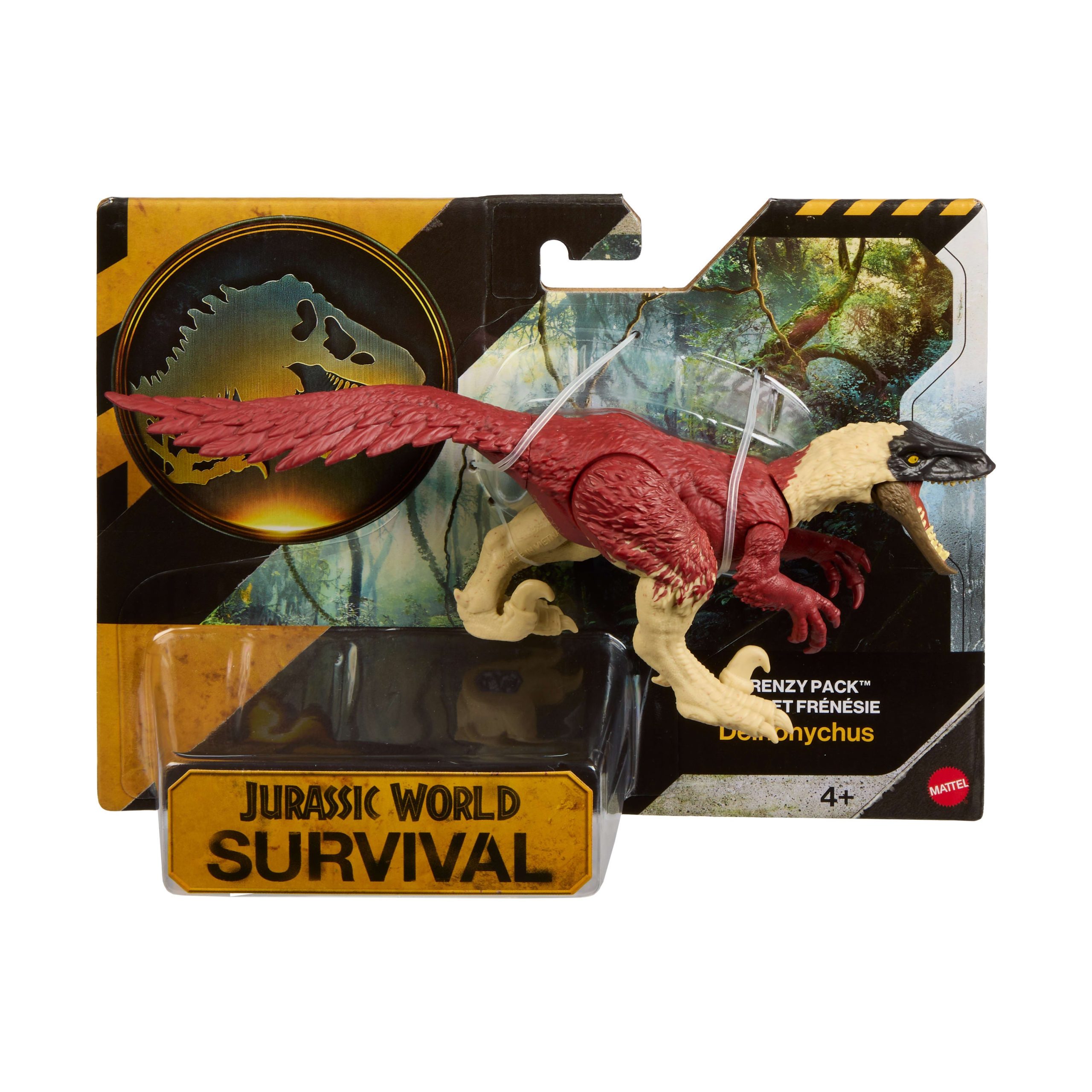 Coffret Figurine de Dinosaure Mutadon Meute enragée de Jurassic World : Renaissance. Jouet Original. Jeu Numérique - Image 5
