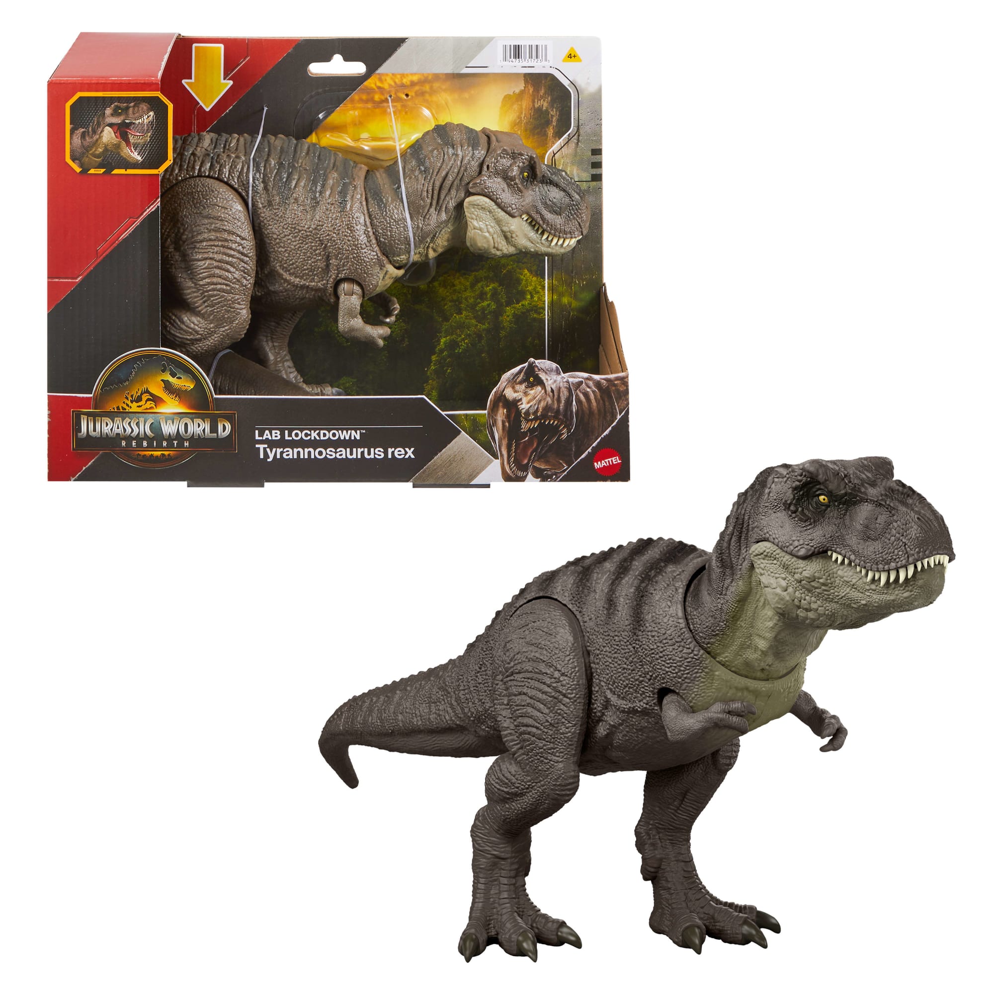 Jurassic World Alerte Rouge Au Labo Tyrannosaure Rex