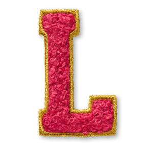 AG™ Letter L Stick-On Patch