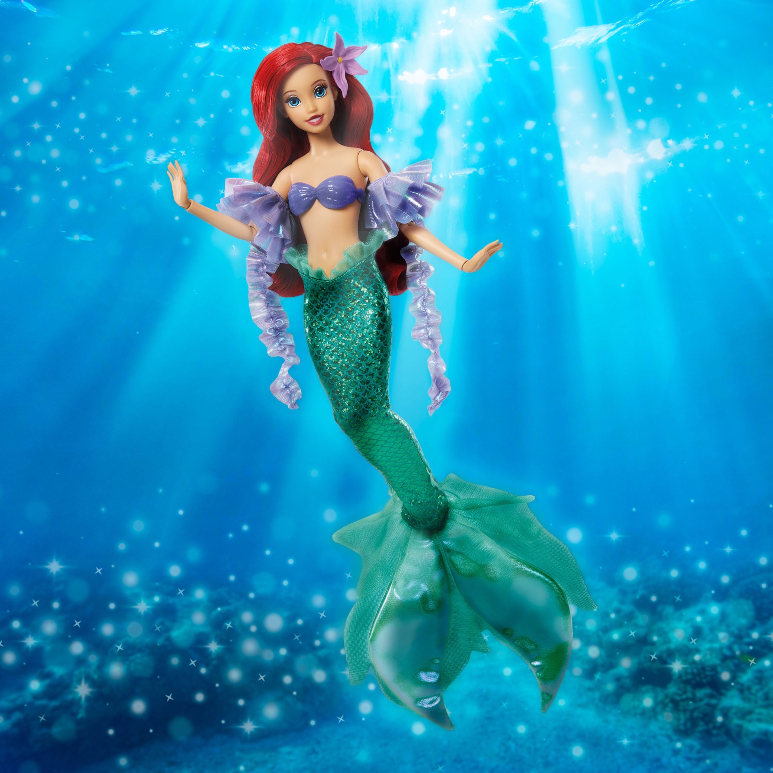 Disney Princesses Étincelantes Poupée Ariel - Image 2