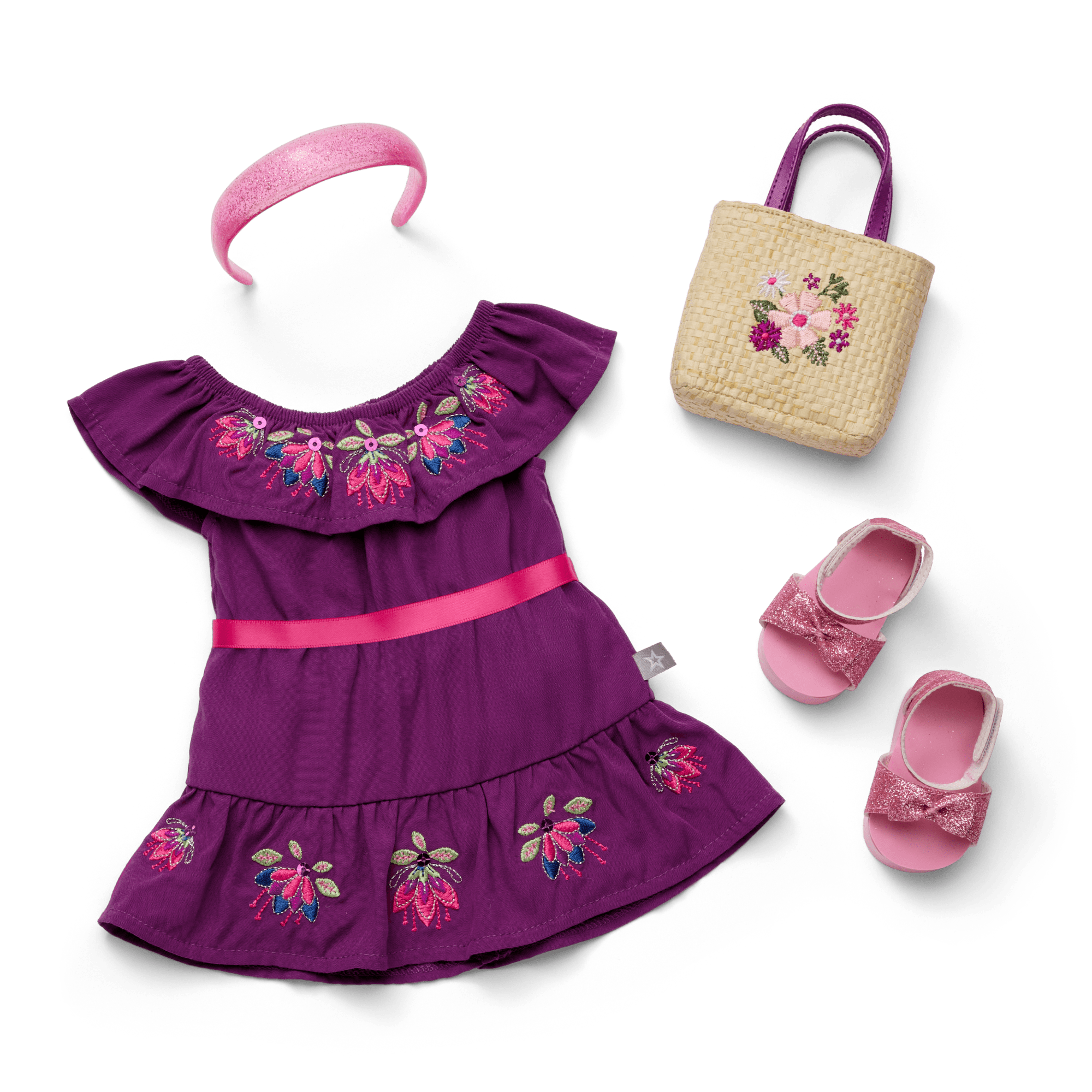 Raquel's™ Beach Party Dress for 18-inch Dolls (Girl of the Year™ 2026)