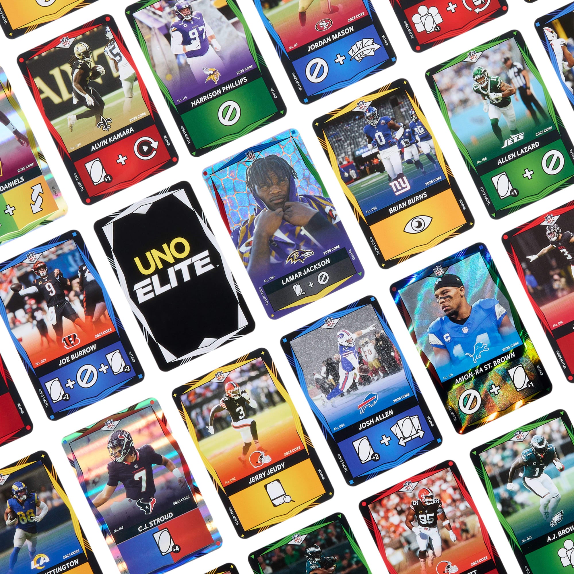 UNO Elite NFL Jogo de Cartas Pacote Inicial - Image 5