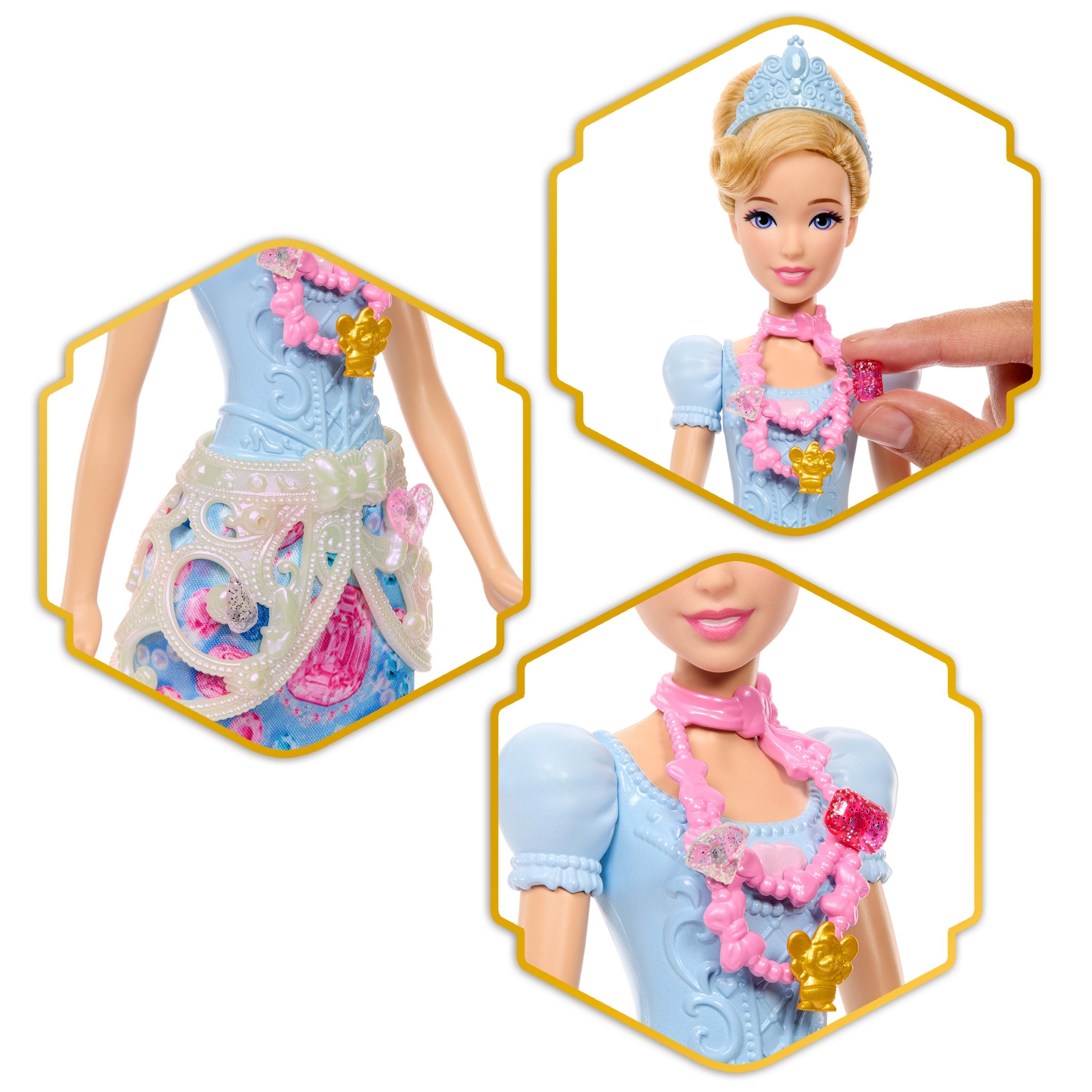 Disney Princess Fashion Dolls Muñeca reveal cenicienta - Image 3