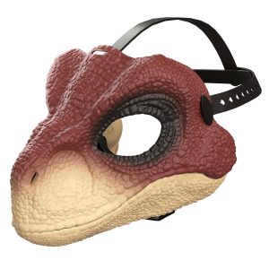Jurassic World Rebirth Raptor Dinosaur Mask. Role-Play Head Wear. Movie-Inspired Costume Gear