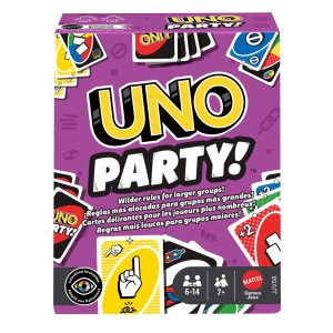 UNO Jogo de Cartas Party Novo