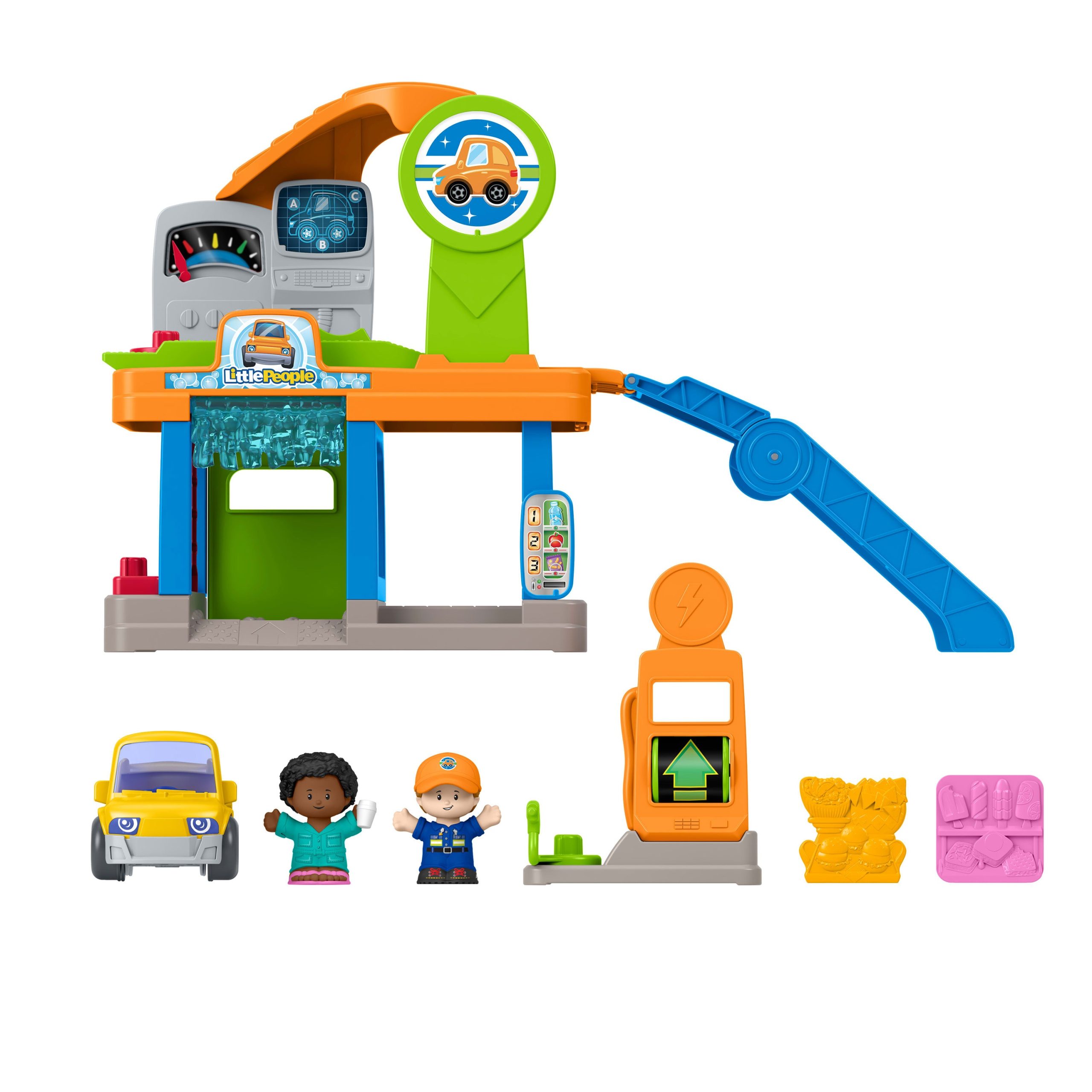 Little People Brinquedo para Bebês Posto de Serviço Divertido - Image 6