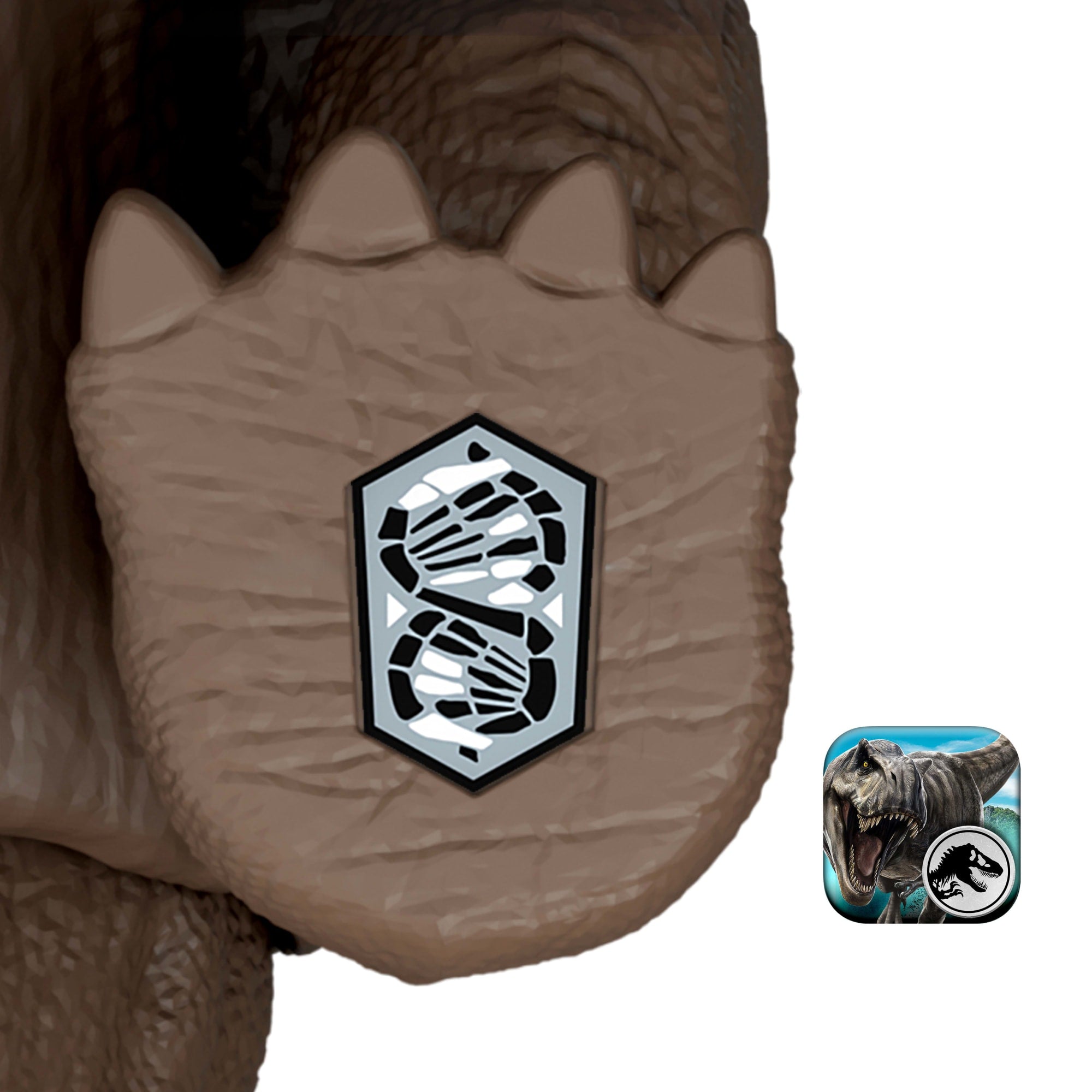 Jurassic World Rebirth Gigantic Thrashers Eotriceratops Dinosaur Figure Toy. Tail Activated Attack - Image 5