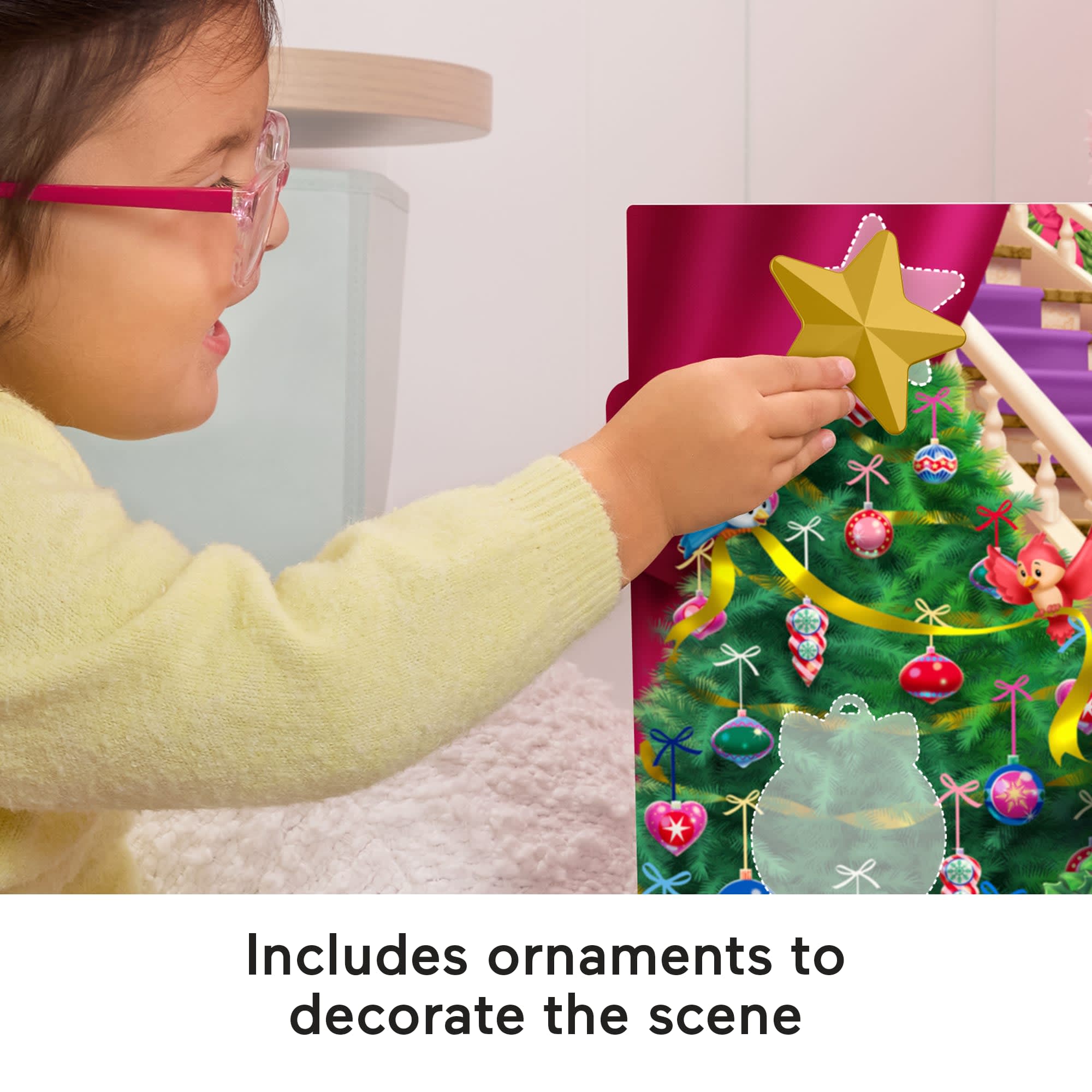 Fisher-Price Little People Disney Princess Advent Calendar For Toddlers & Kids. 24 Toys - Image 4