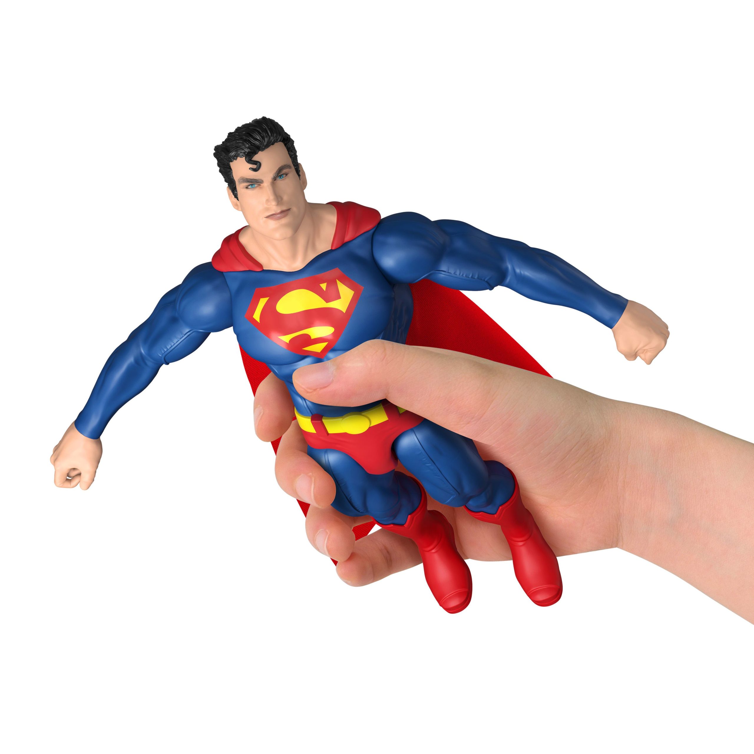 DC 12-inch Superman Action Figure. Classic Super Suit. 7 Points Of Articulation - Image 2