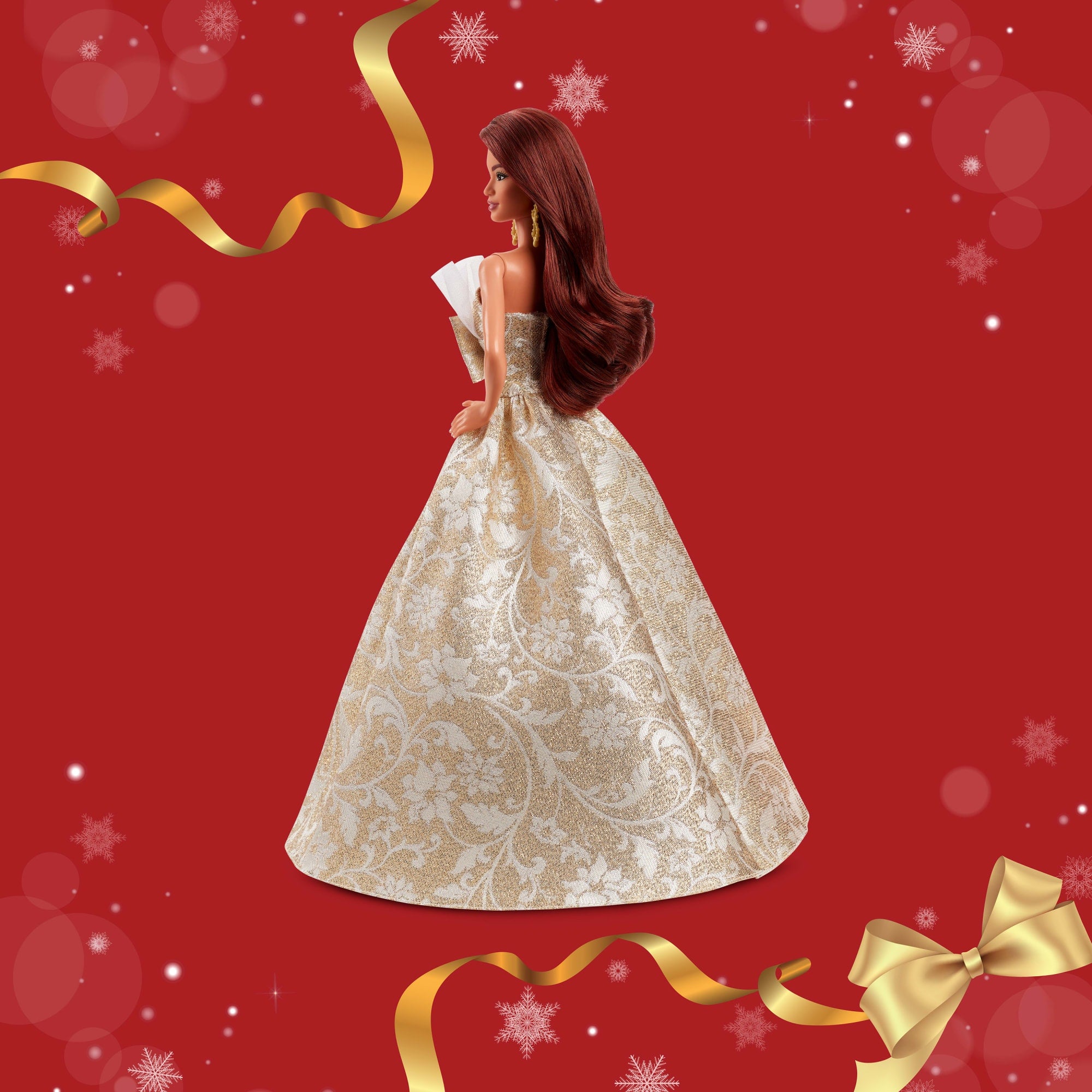 Barbie® Poupée Barbie® Joyeux Noël 2025 - Image 5