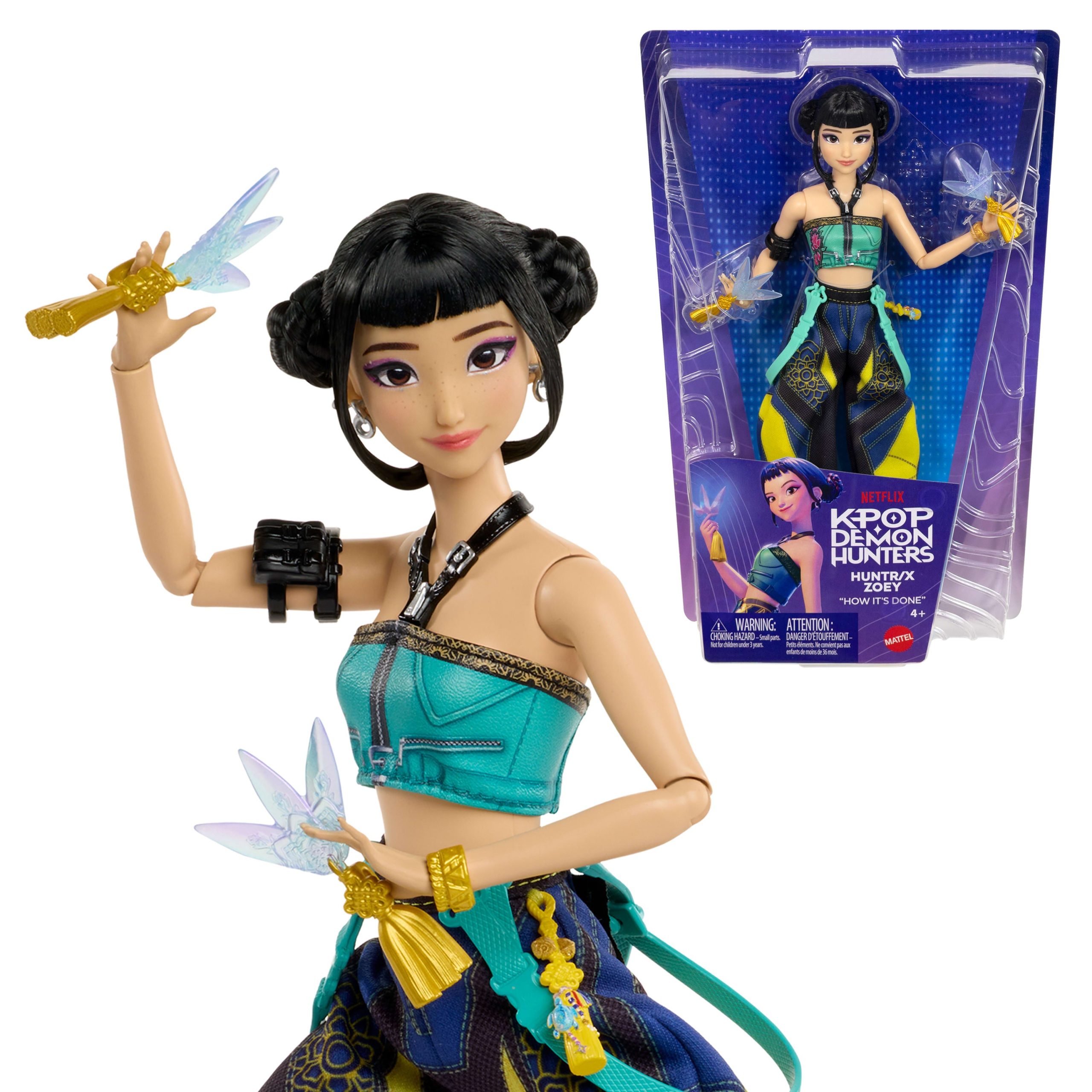 KPop Demon Hunters Boneca Zoey