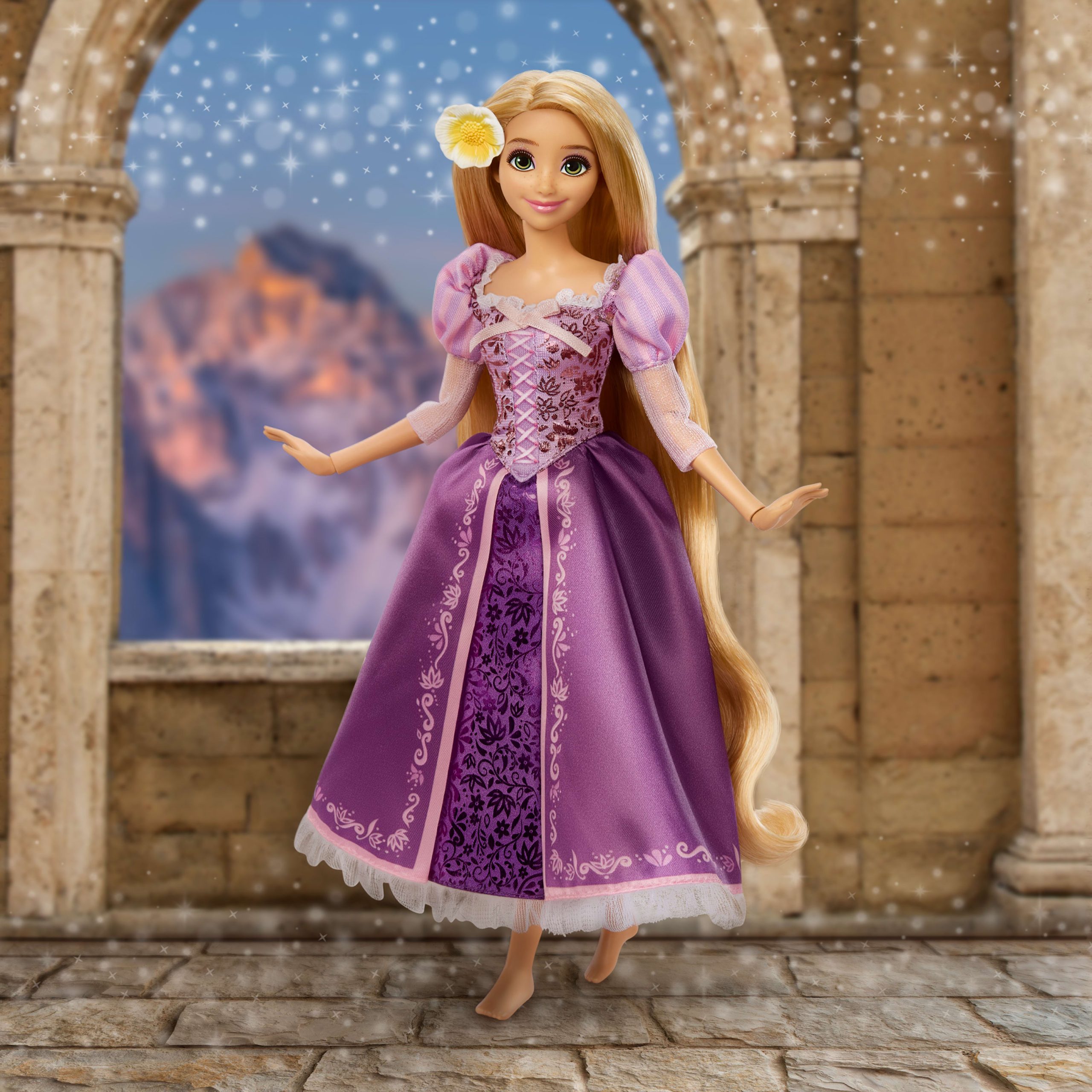 Disney Princesses Étincelantes Poupée Raiponce - Image 2