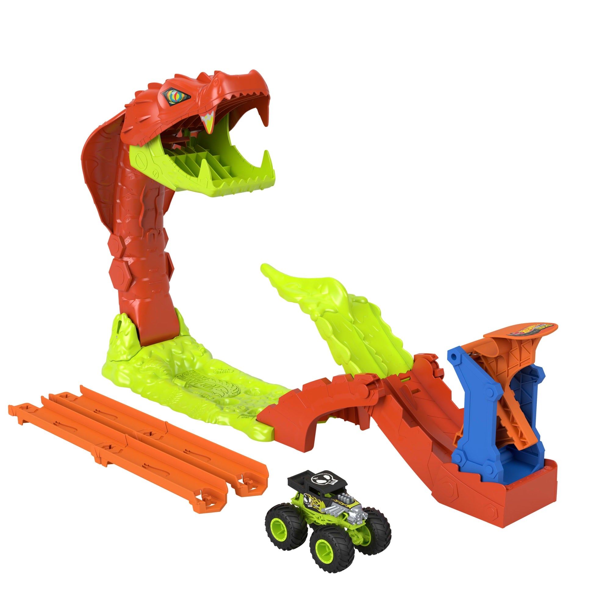 Hot Wheels Coffret Monster Trucks L'Attaque du Serpent - Image 5