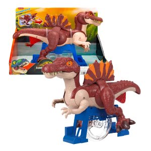 Imaginext Jurassic World Dinossauro de Brinquedo Rebirth Spinosaurus Corredor