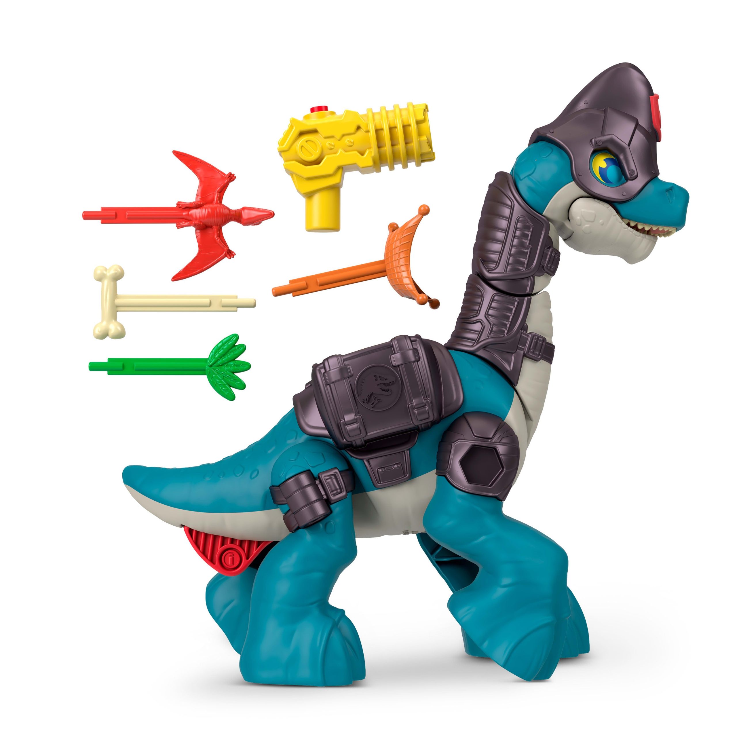 Imaginext Jurassic World Set With Search & Explore Brachiosaurus. 5 Accessories - Image 2