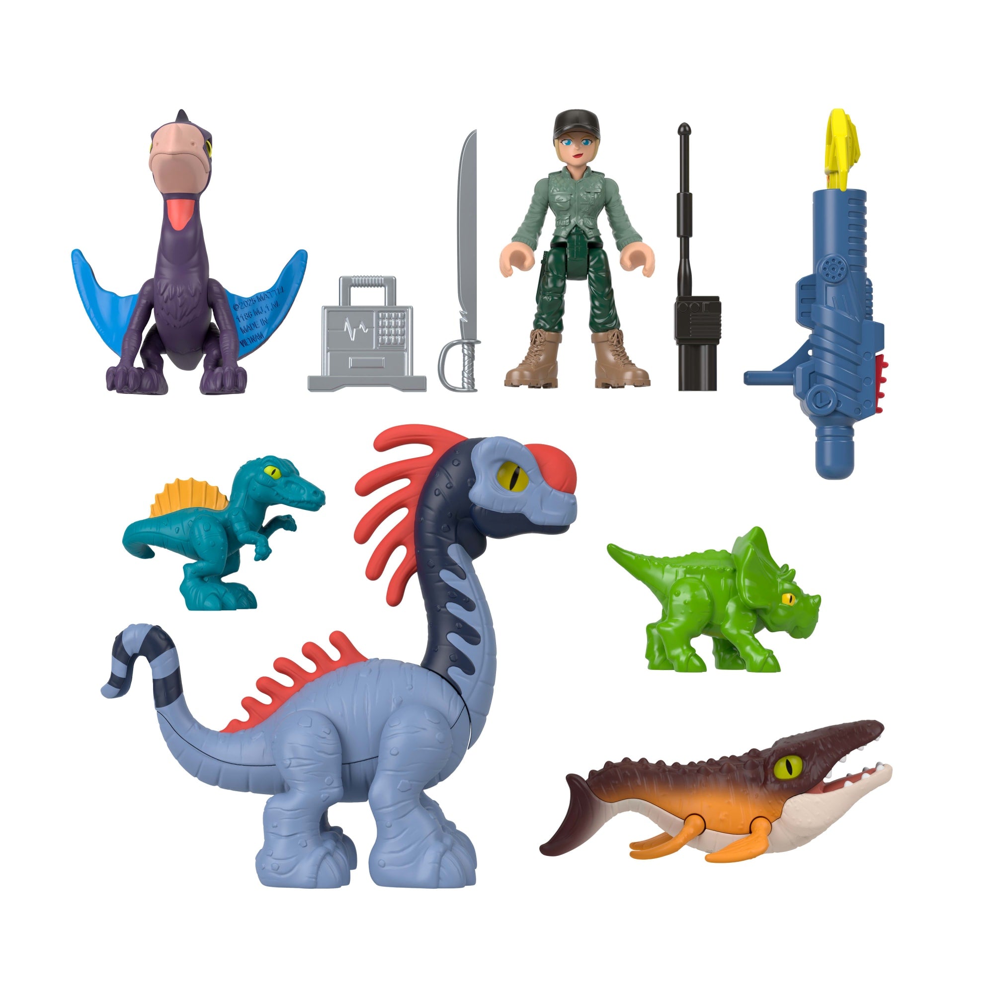 Fisher-Price-Multipack Dinosaures Air. Mer. Terre Imaginext - Image 4