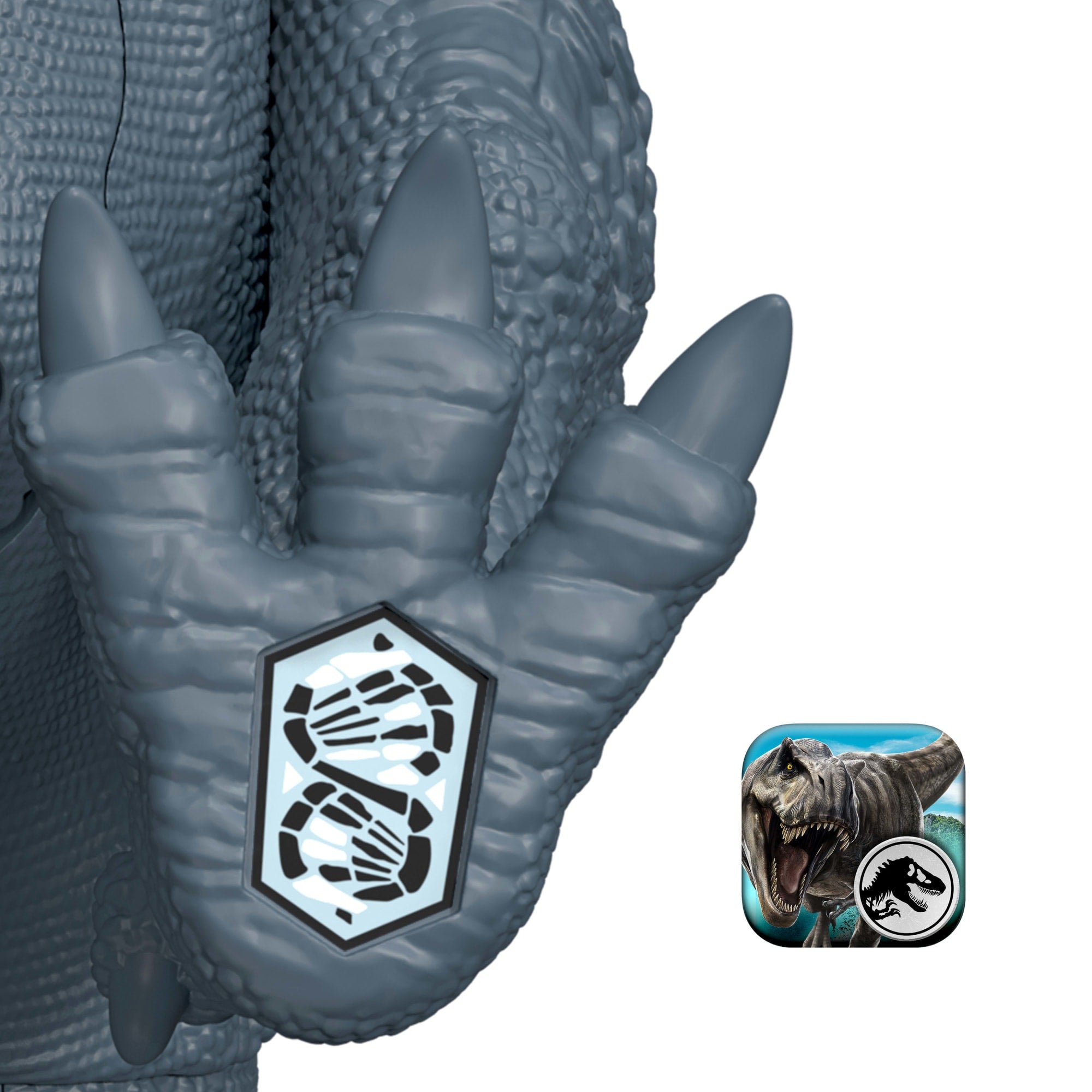 Jurassic World Rebirth Wild Roar Abelisaurus Dinosaur Toy. Tail Controlled Attack Chomp & Sound - Image 6