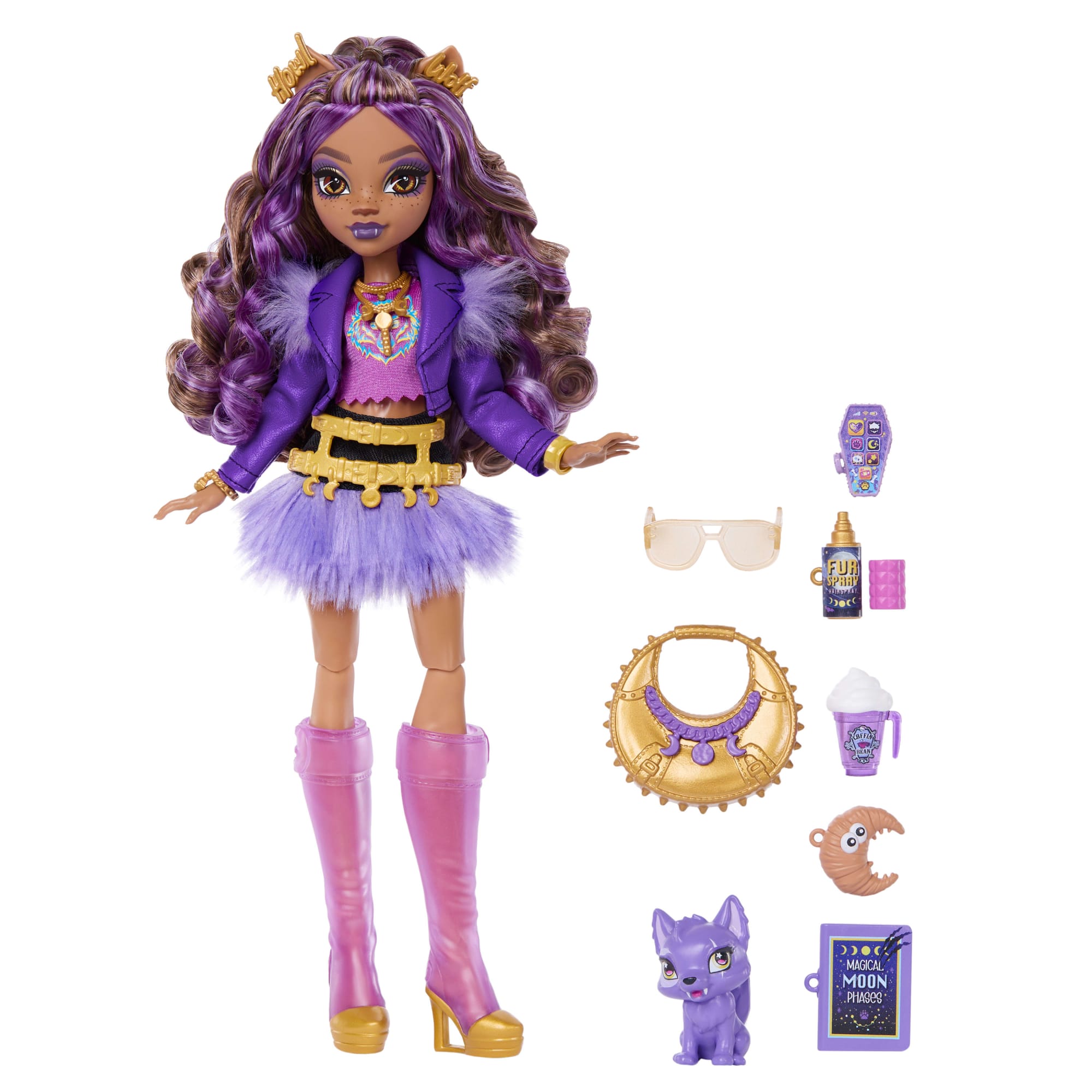 Monster High Boneca Monster high boneca looks monstruoso clawdeen - Image 5