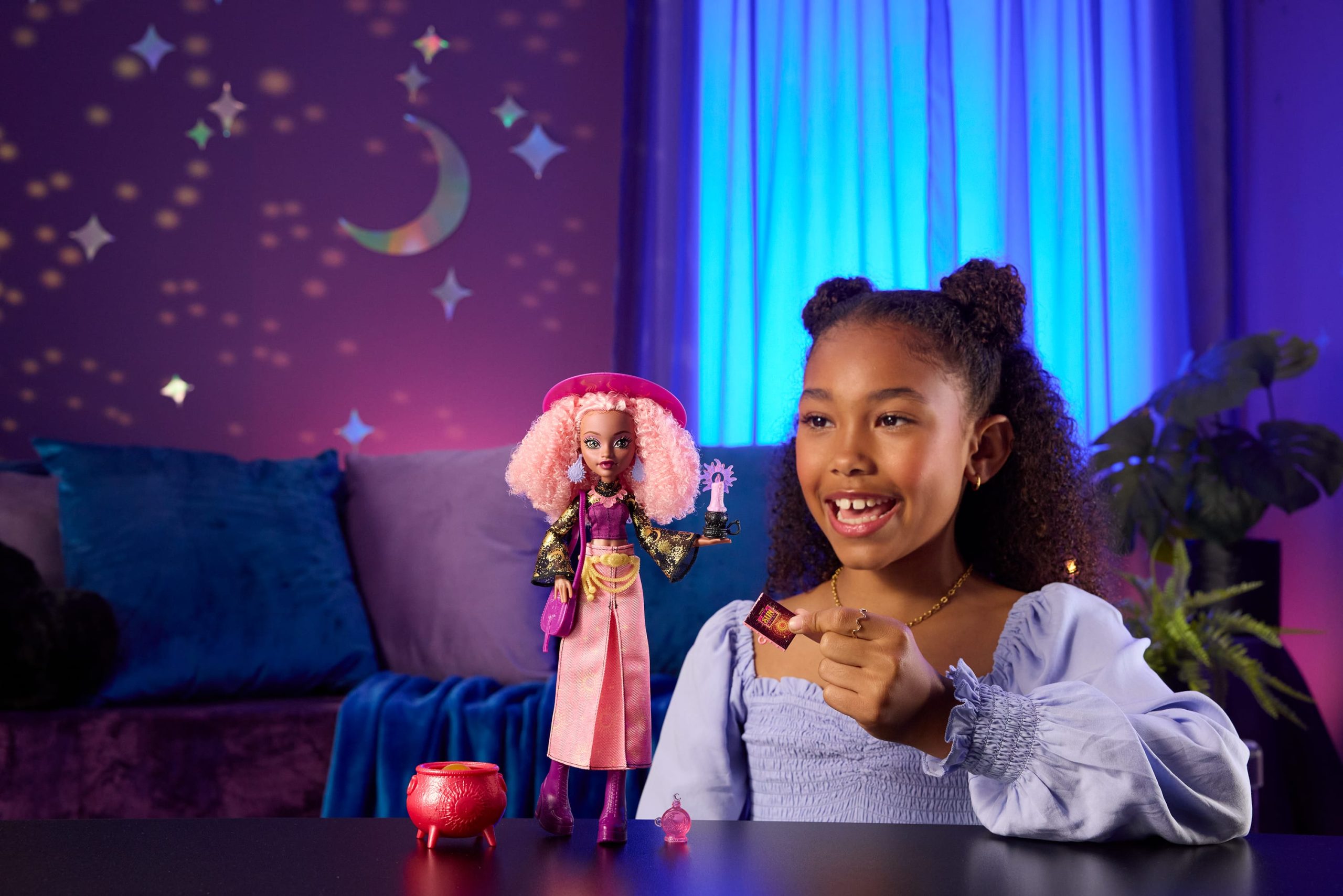 Monster High-Poupée Rae Luminata-Avec Accessoires - Image 2