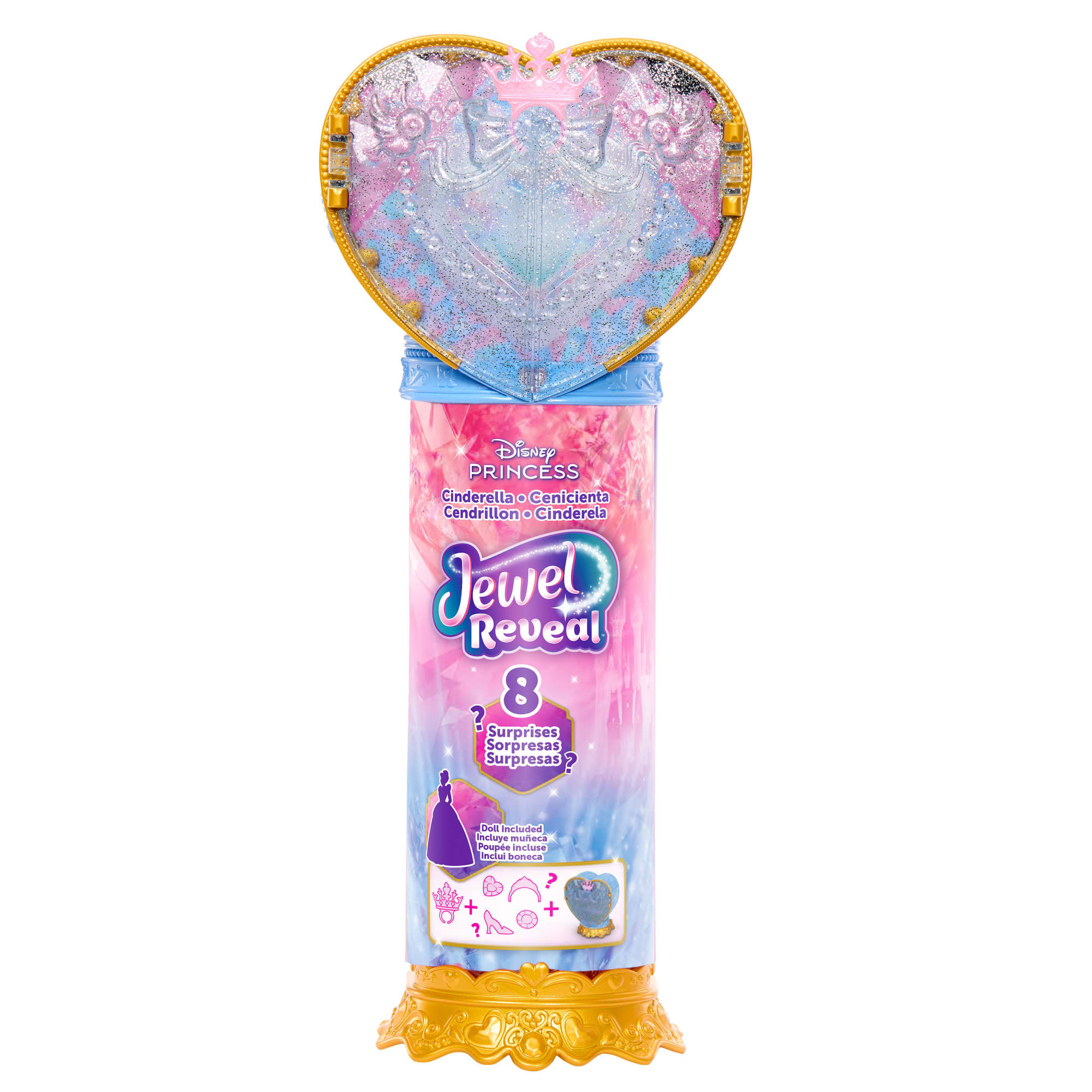 Disney Poupée Princesses Jewel Reveal Cendrillon - Image 6