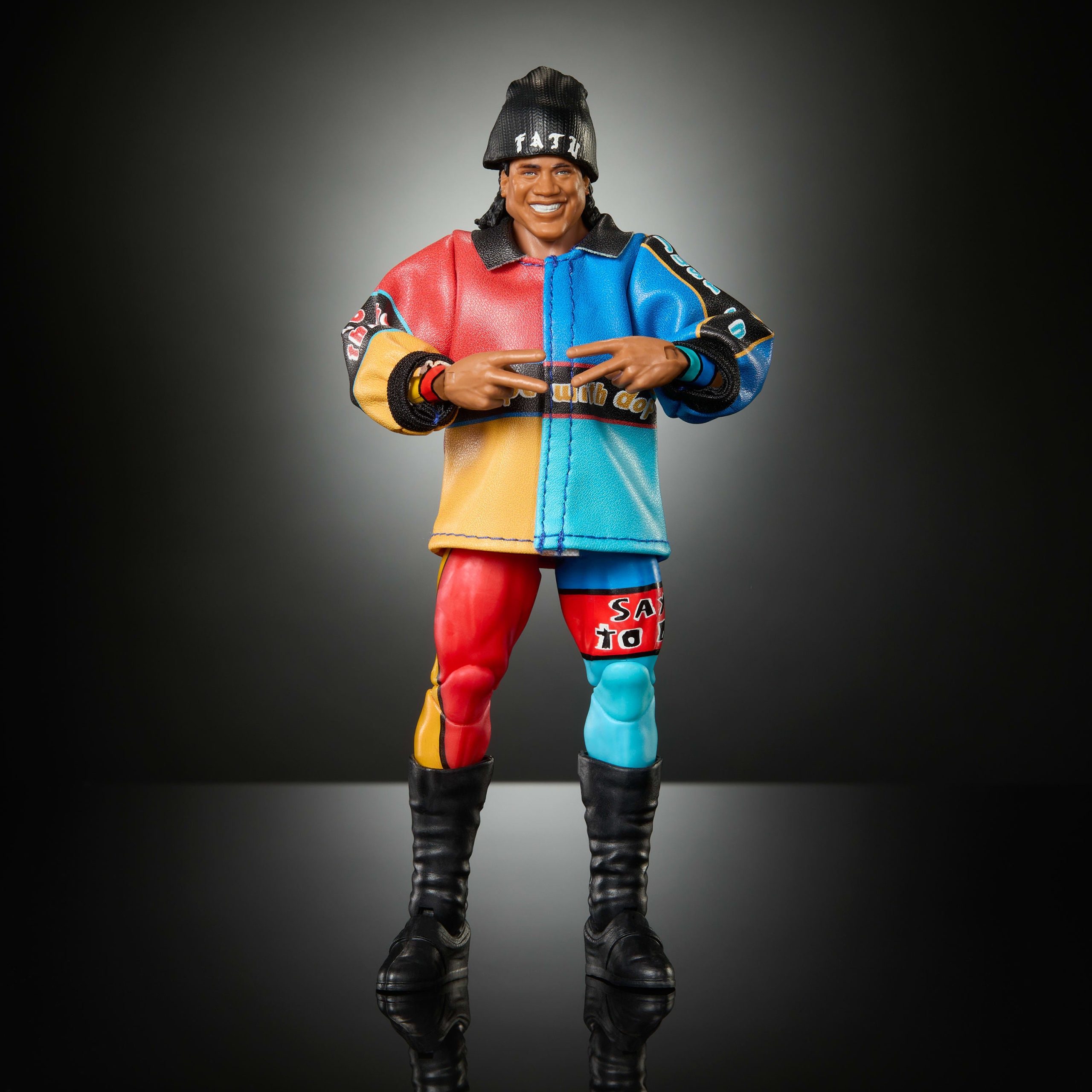 WWE Monday Night War Elite Collection Fatu Action Figure - Image 4