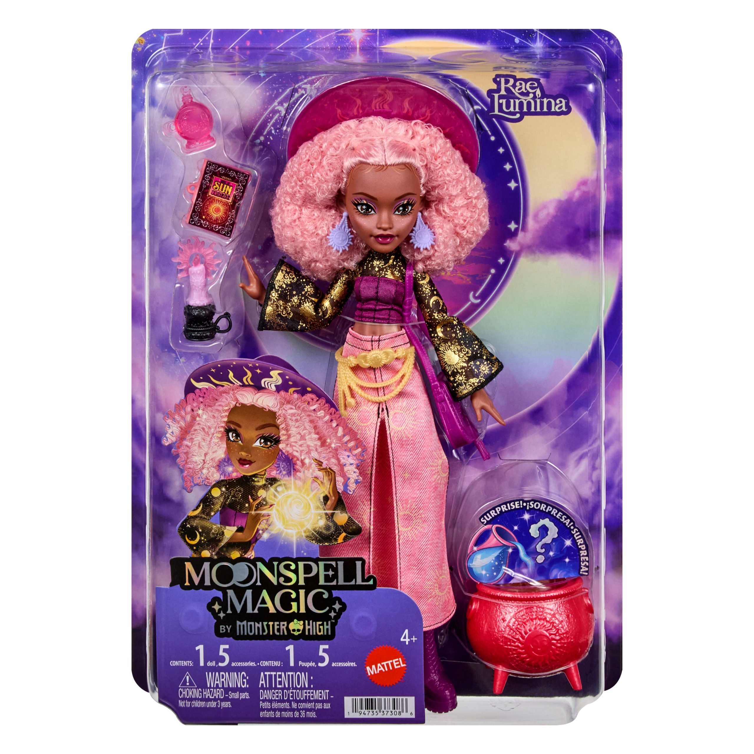 Monster High Moonspell Magic Muñeca Rae Lumina - Image 6