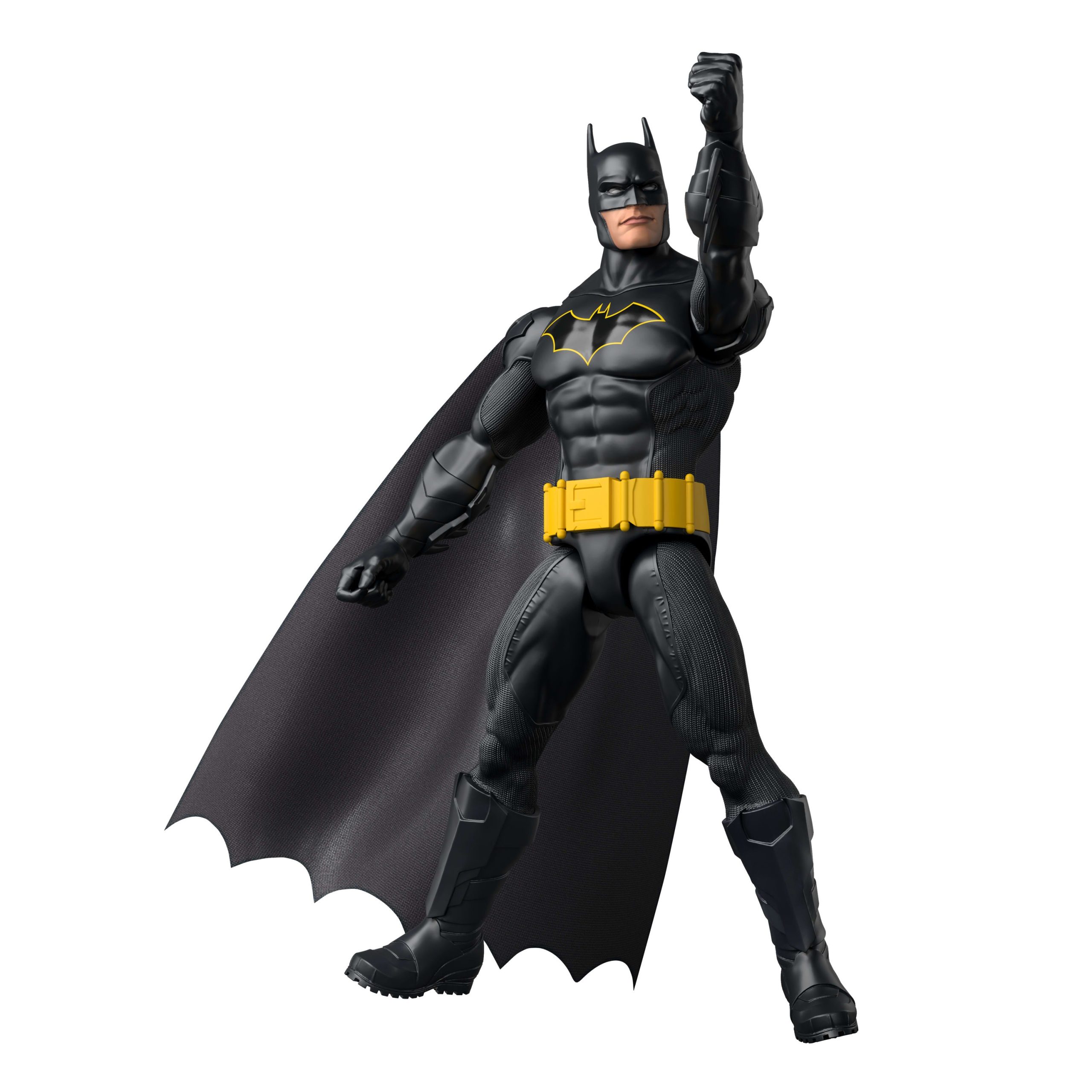 DC 12-inch Batman Action Figure. Black Batsuit. 7 Points Of Articulation - Image 3