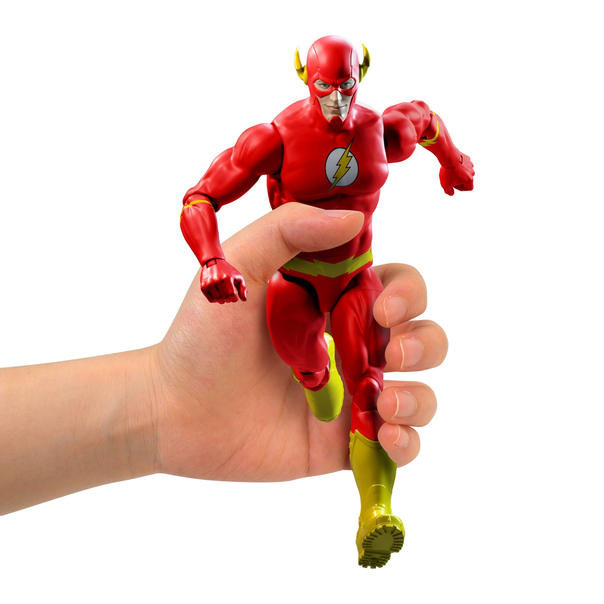 DC Premier 6.5 Inch The Flash Action Figure Series 1. Detailed Design With 22 Articulations - Image 3
