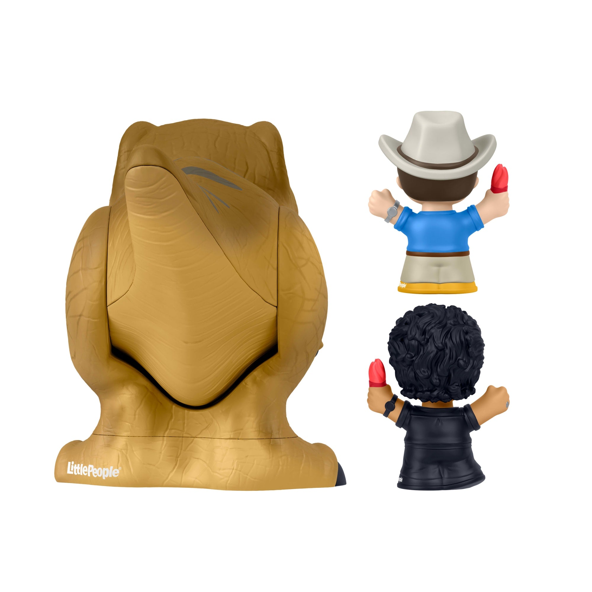 Little People Collector Jurassic Park Special Edition Set With Dinosaur For Movie Fans. 3 Figures - Image 6