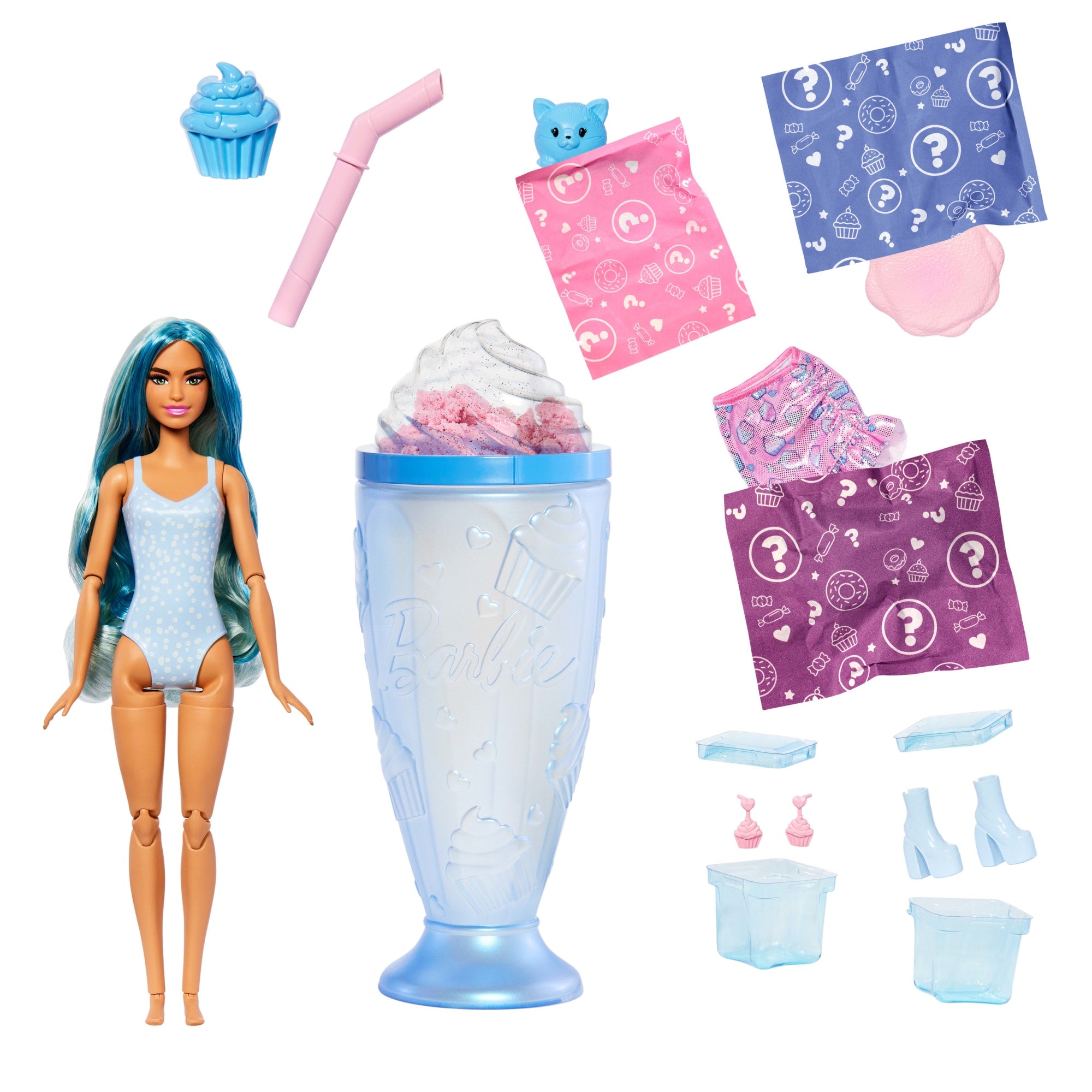 Barbie Pop Reveal Muñeca Dulces Sorpresas Cupcakes - Image 2