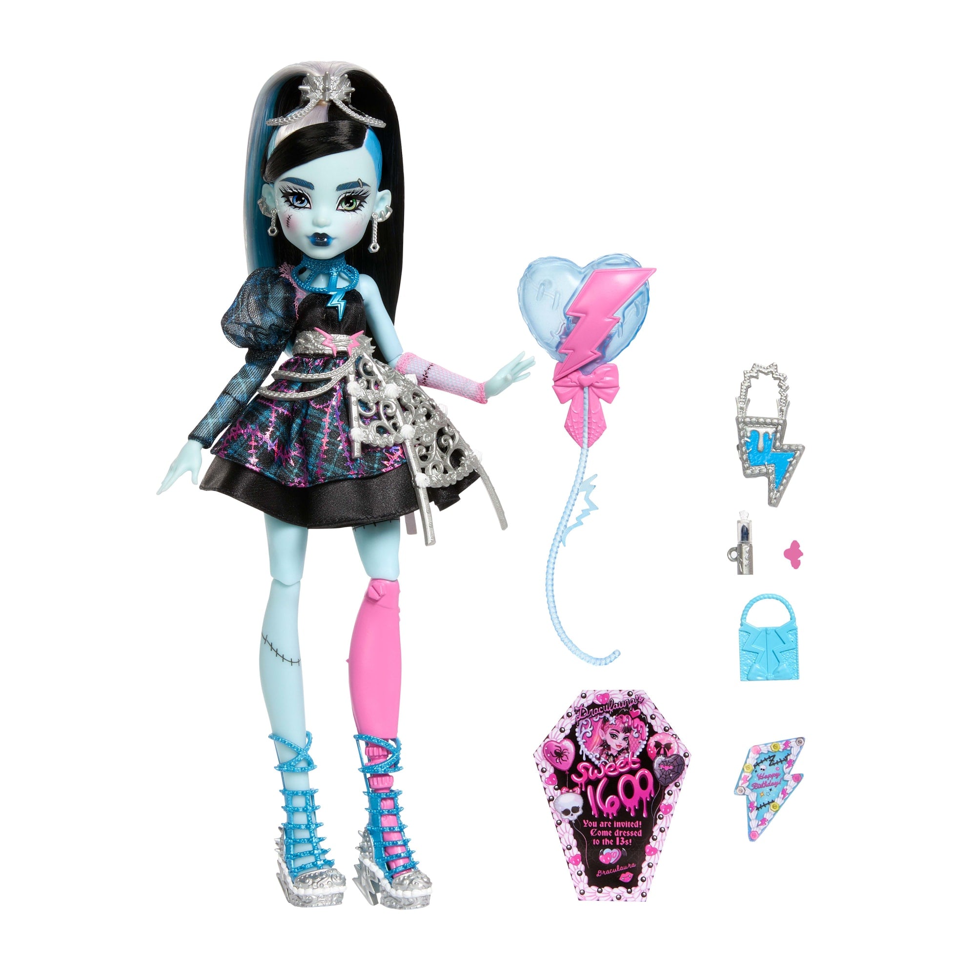 Monster High Boneca Aniversário Draculaura 1600 Frankie - Image 5