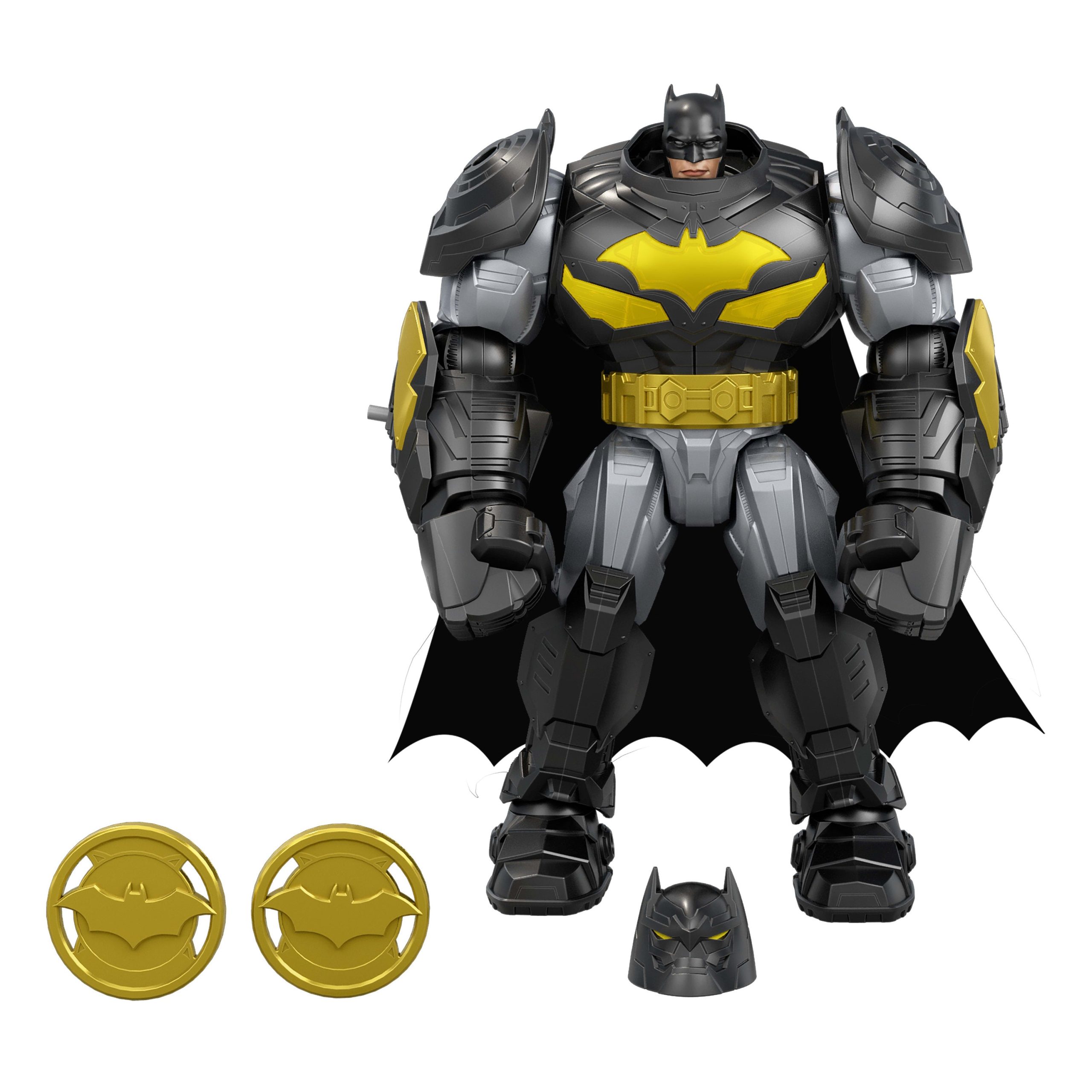 DC Premier 6.5 Inch Oversized Armored Batman Feature Figure. Battle Disc Action. Lights & Sounds - Image 6