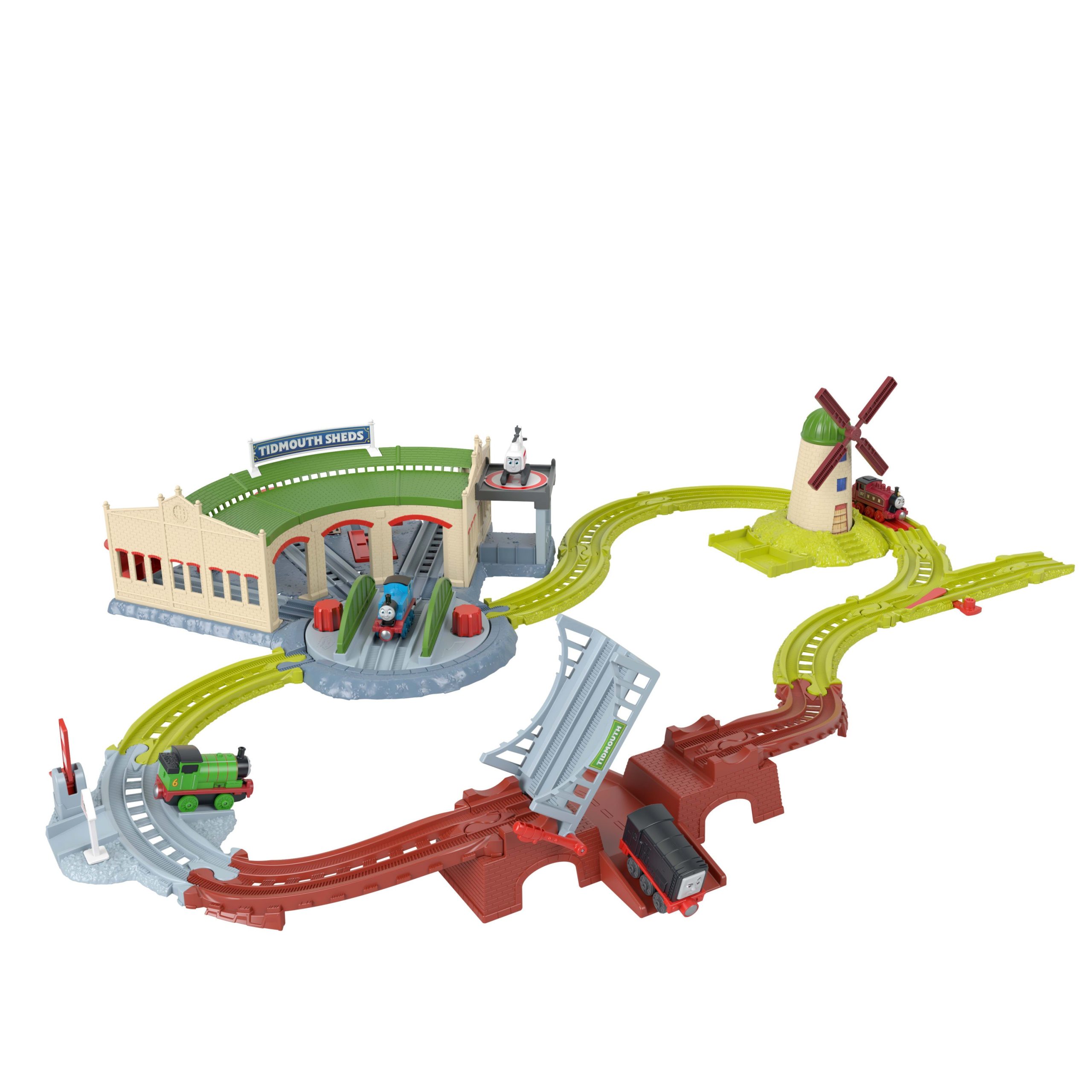 Thomas & Friends Pista de Juguete Cobertizos de Tidmouth - Image 2