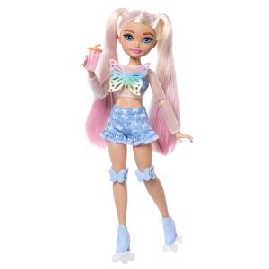 Barbie Dream Besties Muñeca Malibú Patinadora con Accesorios
